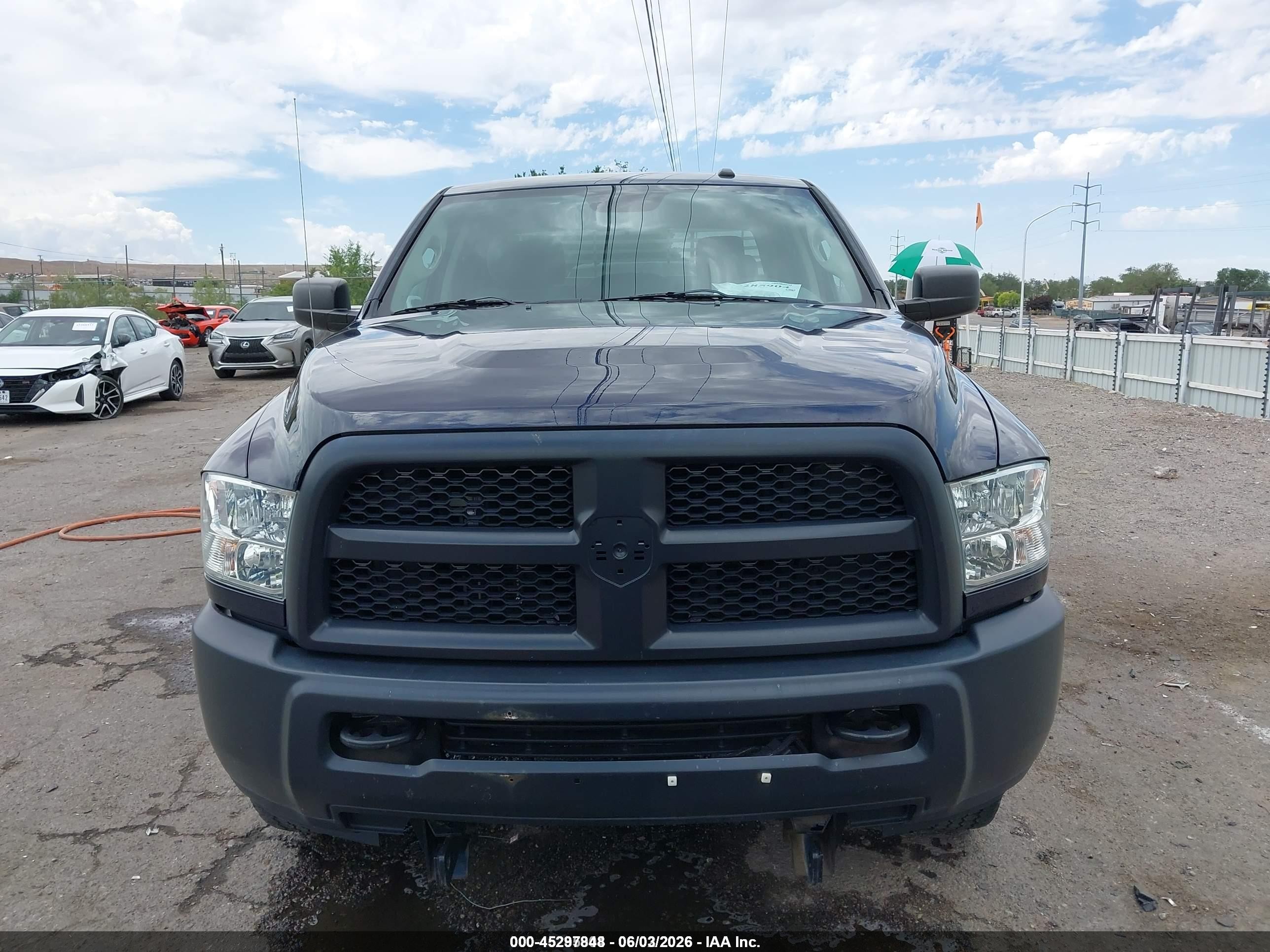 2014 Ram 2500 Tradesman Blue vin: 3C6TR5CT3EG260652
