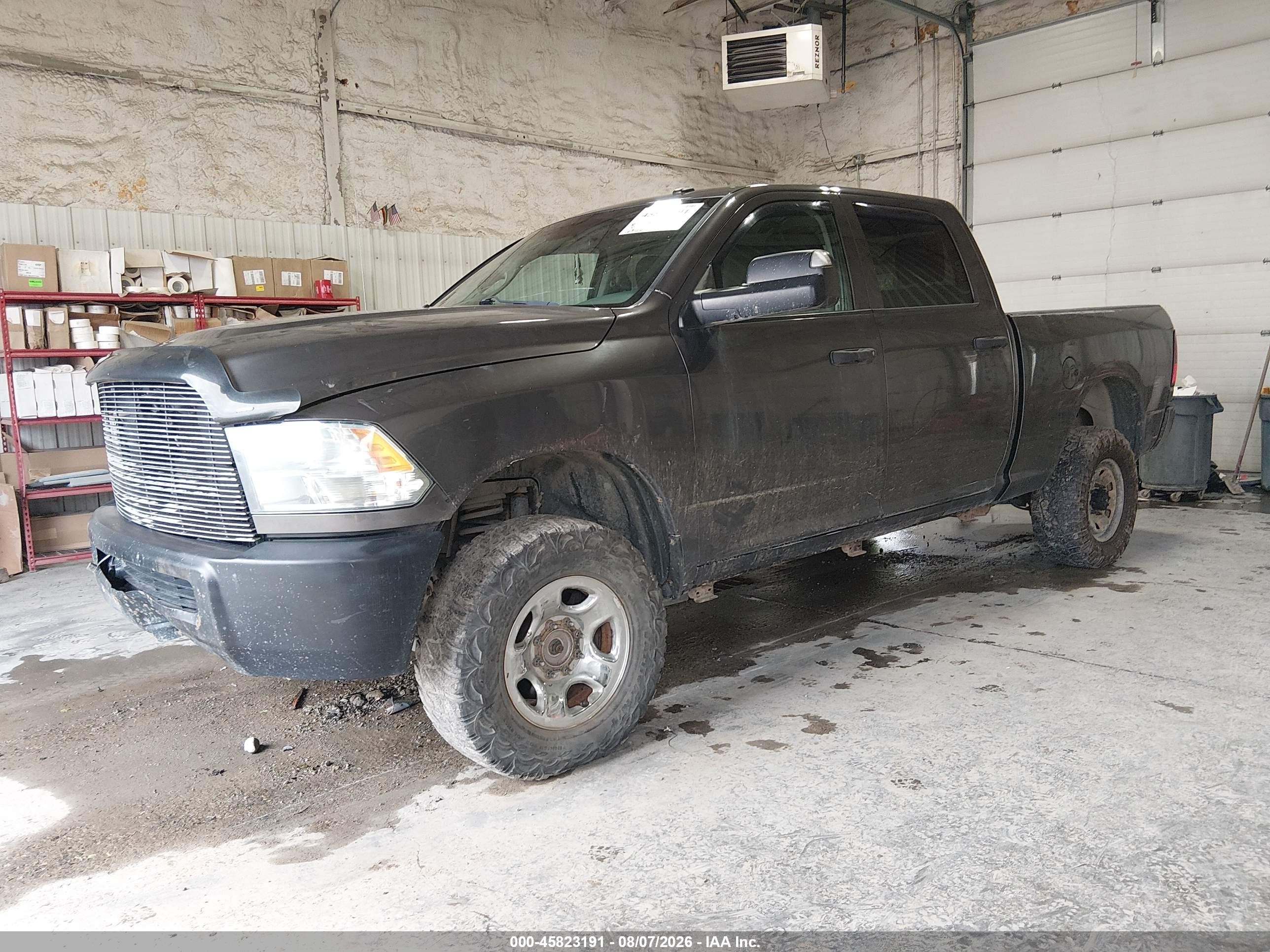 2014 Ram 2500 Tradesman Gray vin: 3C6TR5CT4EG246453