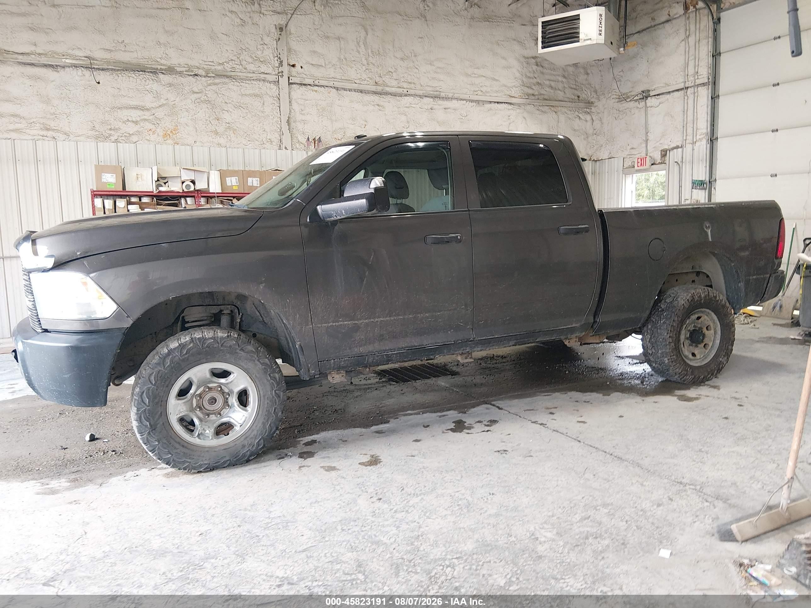 2014 Ram 2500 Tradesman Gray vin: 3C6TR5CT4EG246453
