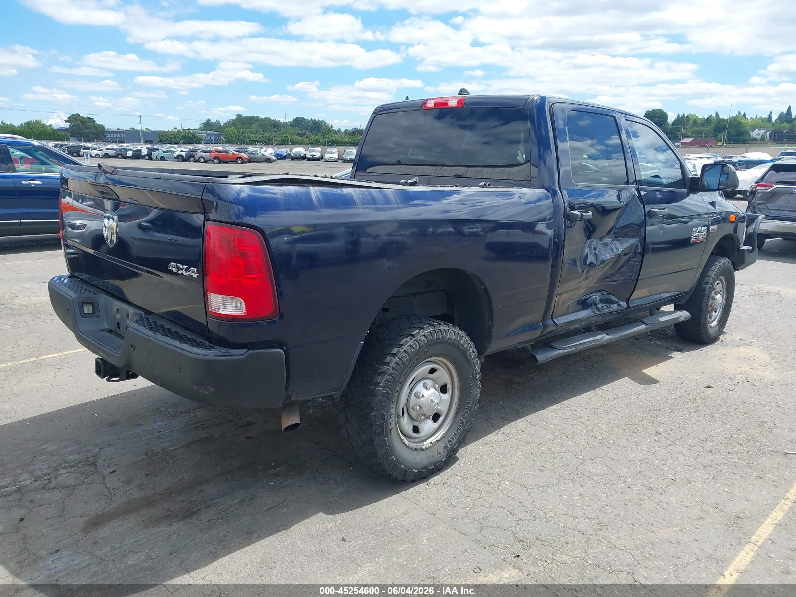 2015 Ram 2500 Tradesman Dark Blue vin: 3C6TR5CT5FG643350