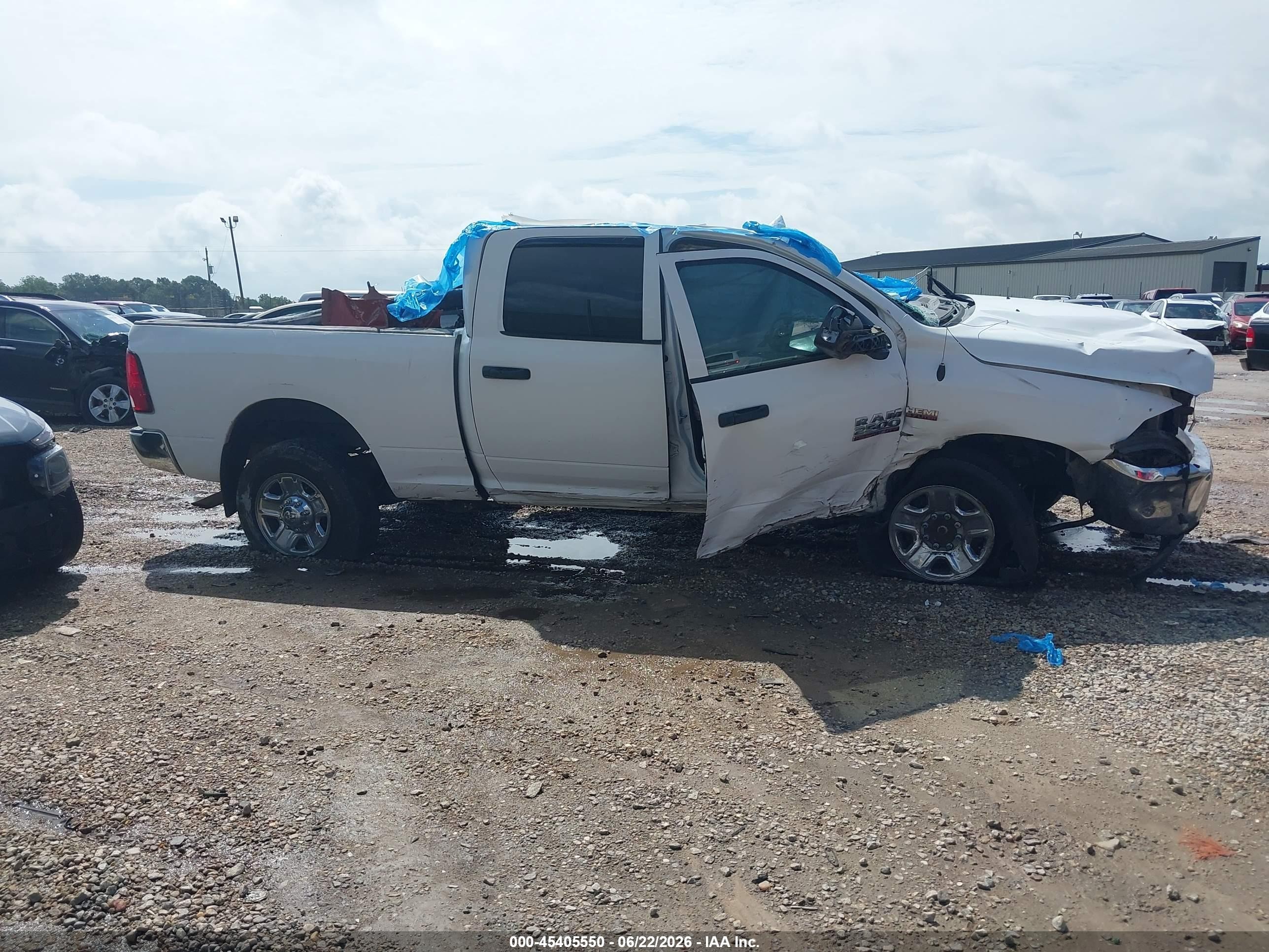 2014 Ram 2500 Tradesman Белый vin: 3C6TR5CT6EG250682