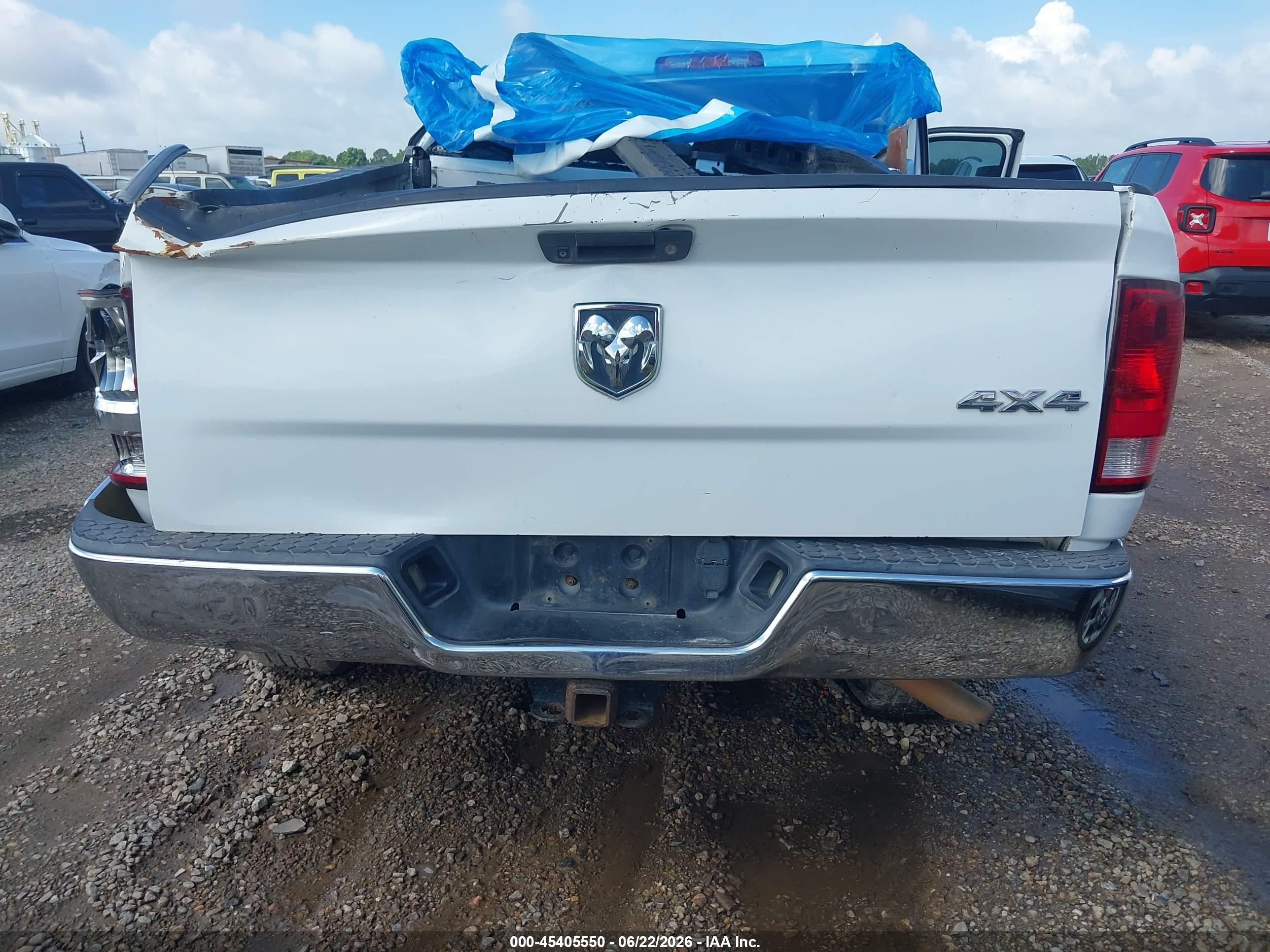 2014 Ram 2500 Tradesman Белый vin: 3C6TR5CT6EG250682