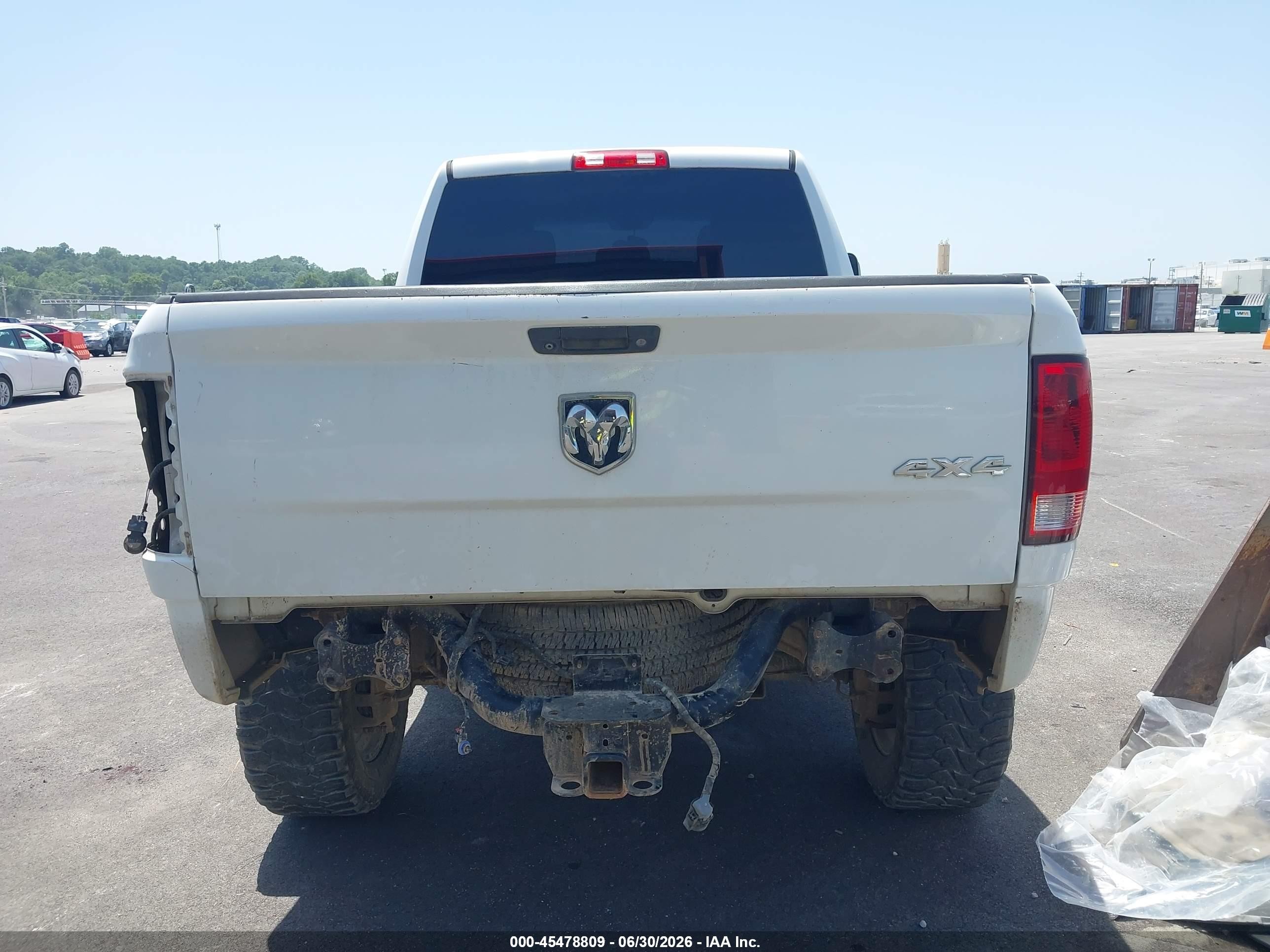 2013 Ram 2500 Tradesman White vin: 3C6TR5CT7DG537477