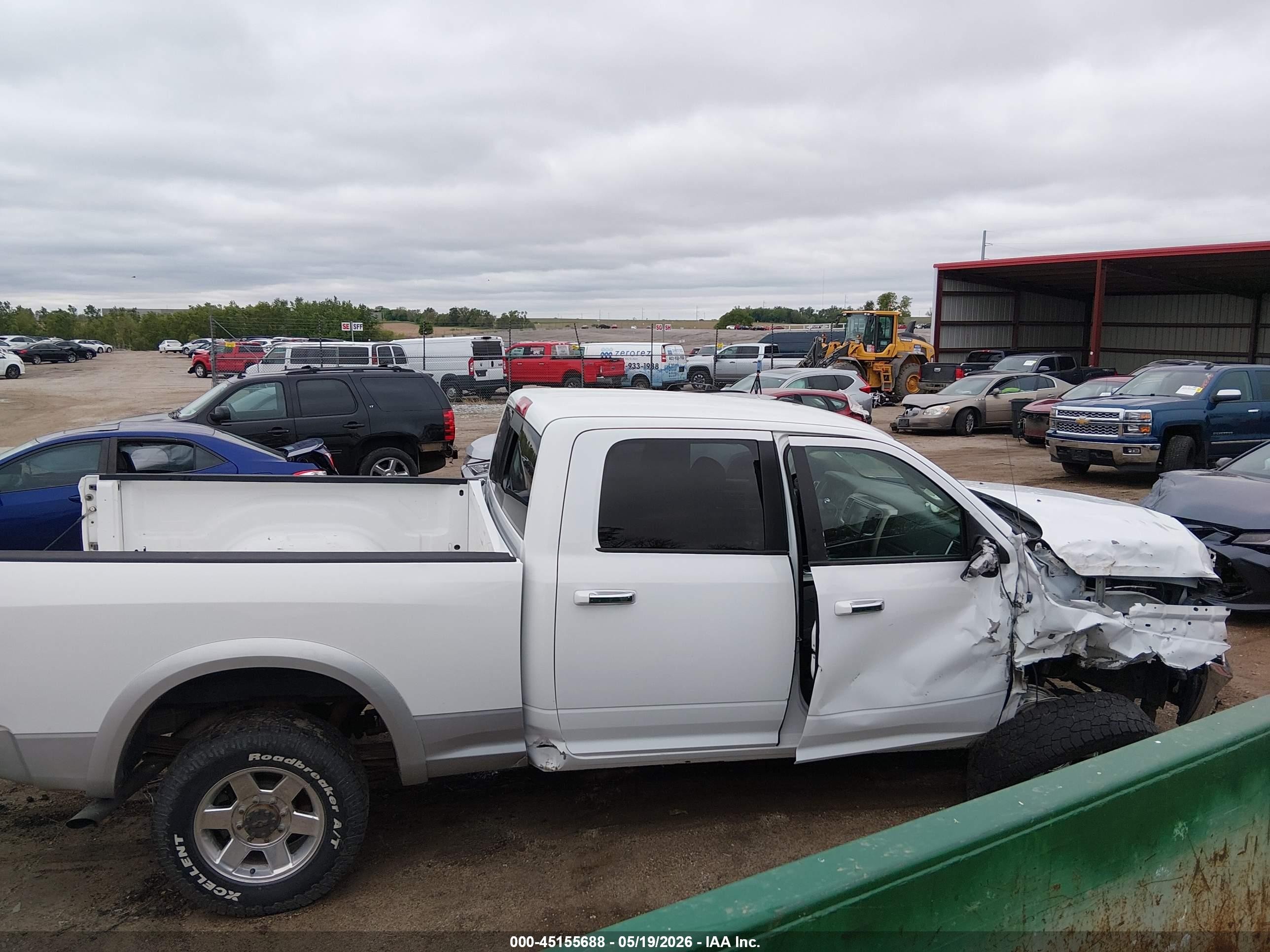 2013 Ram 2500 Big Horn White vin: 3C6TR5DT0DG527114