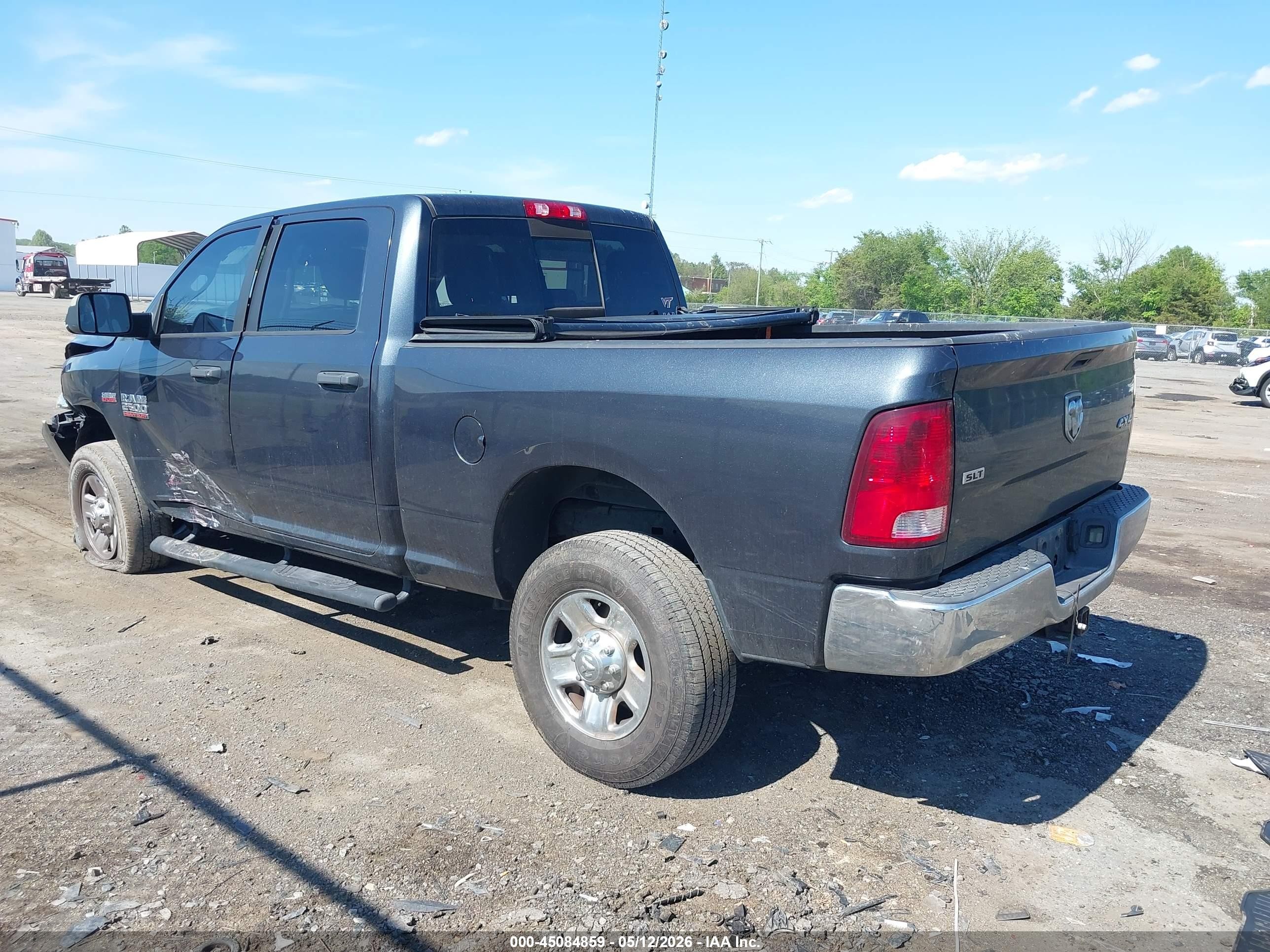 2015 Ram 2500 Slt Gray vin: 3C6TR5DT0FG649572
