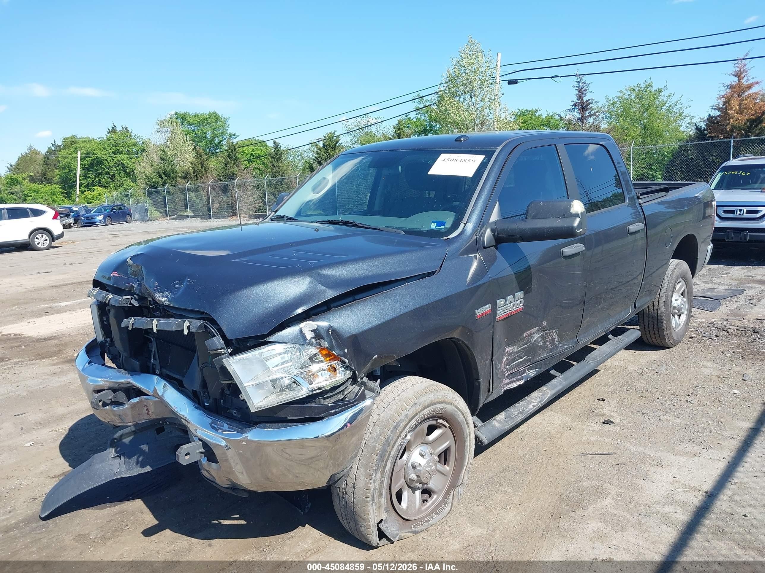 2015 Ram 2500 Slt Gray vin: 3C6TR5DT0FG649572