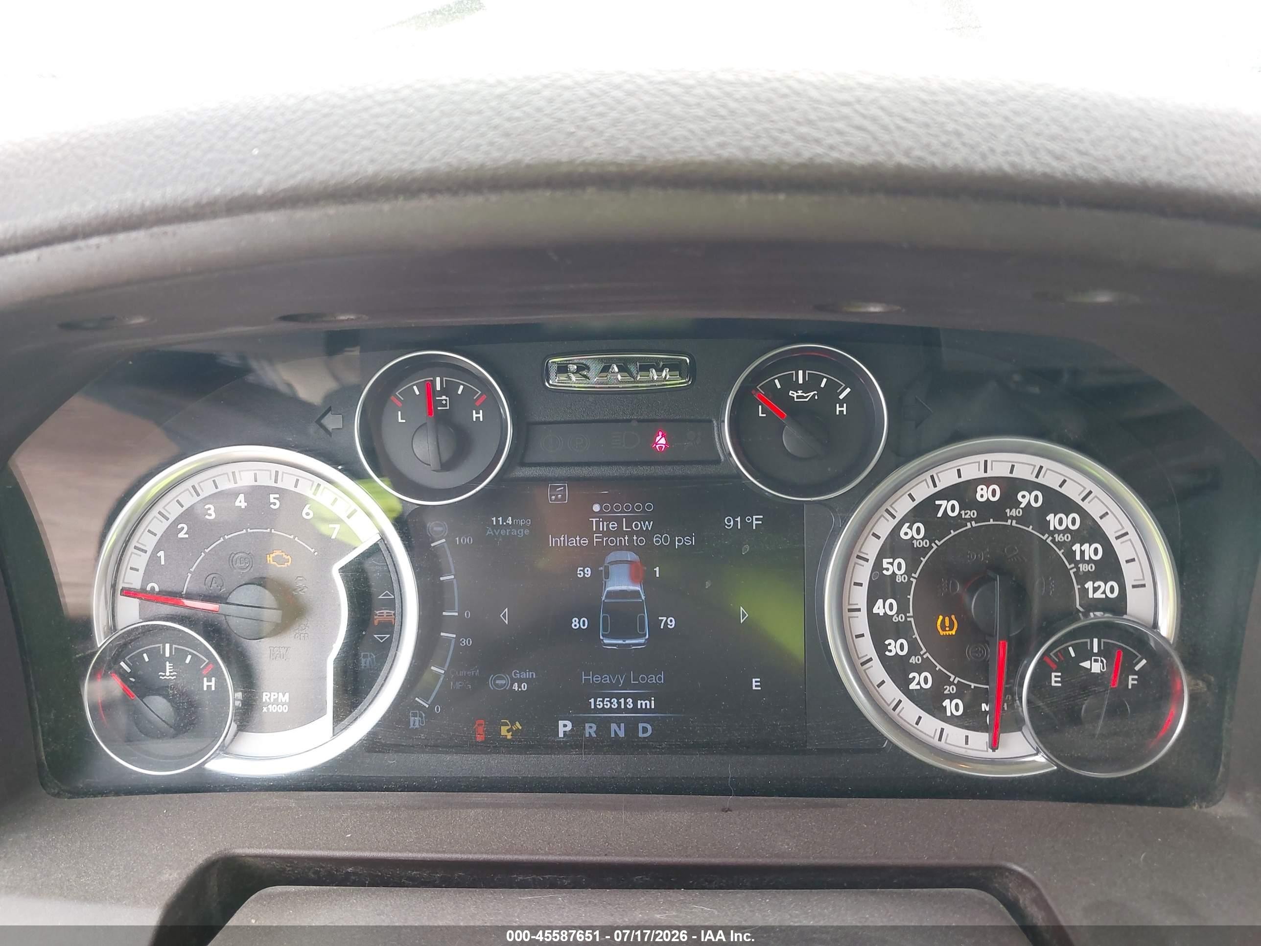 2013 Ram 2500 Outdoorsman Черный vin: 3C6TR5DT1DG535190