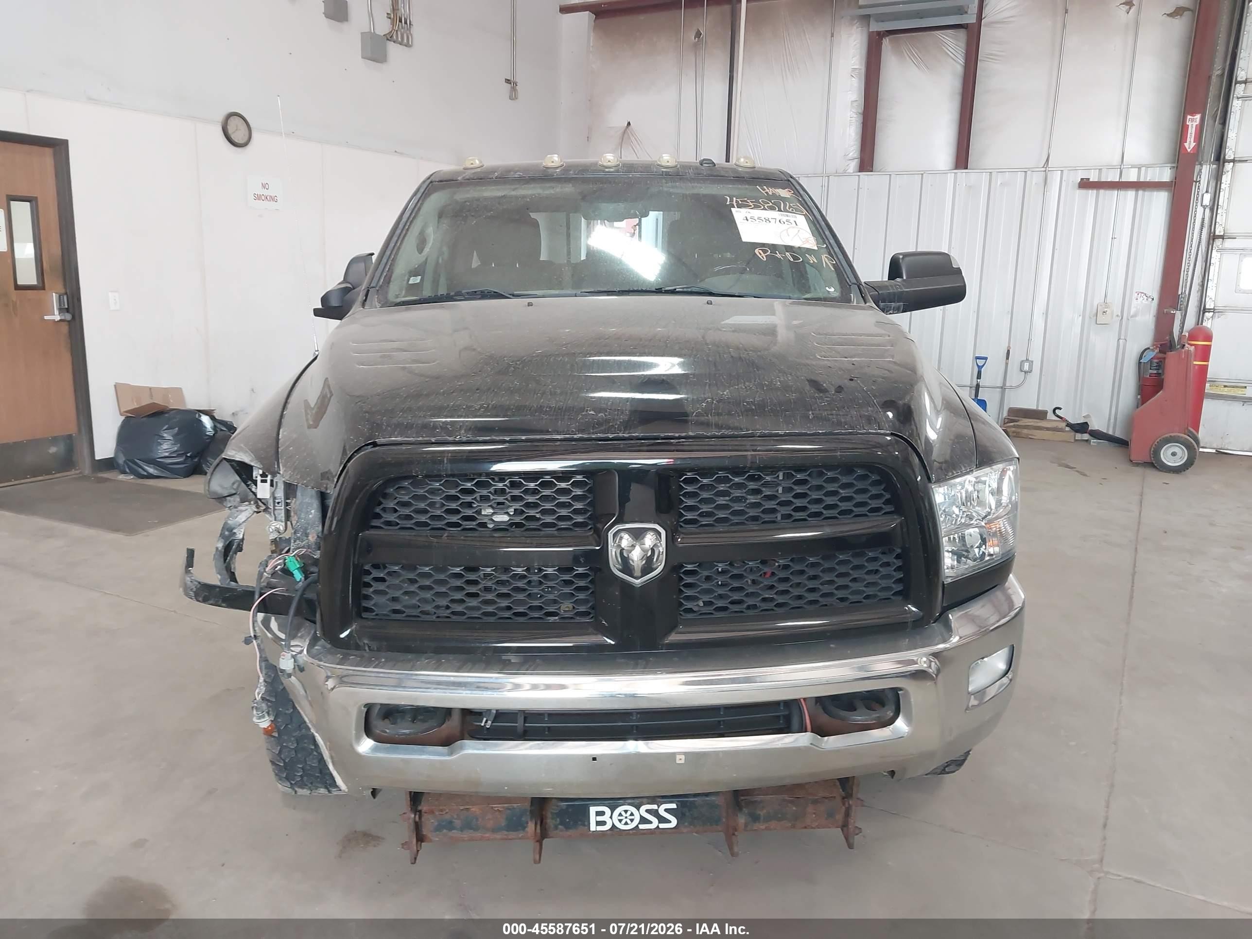 2013 Ram 2500 Outdoorsman Черный vin: 3C6TR5DT1DG535190