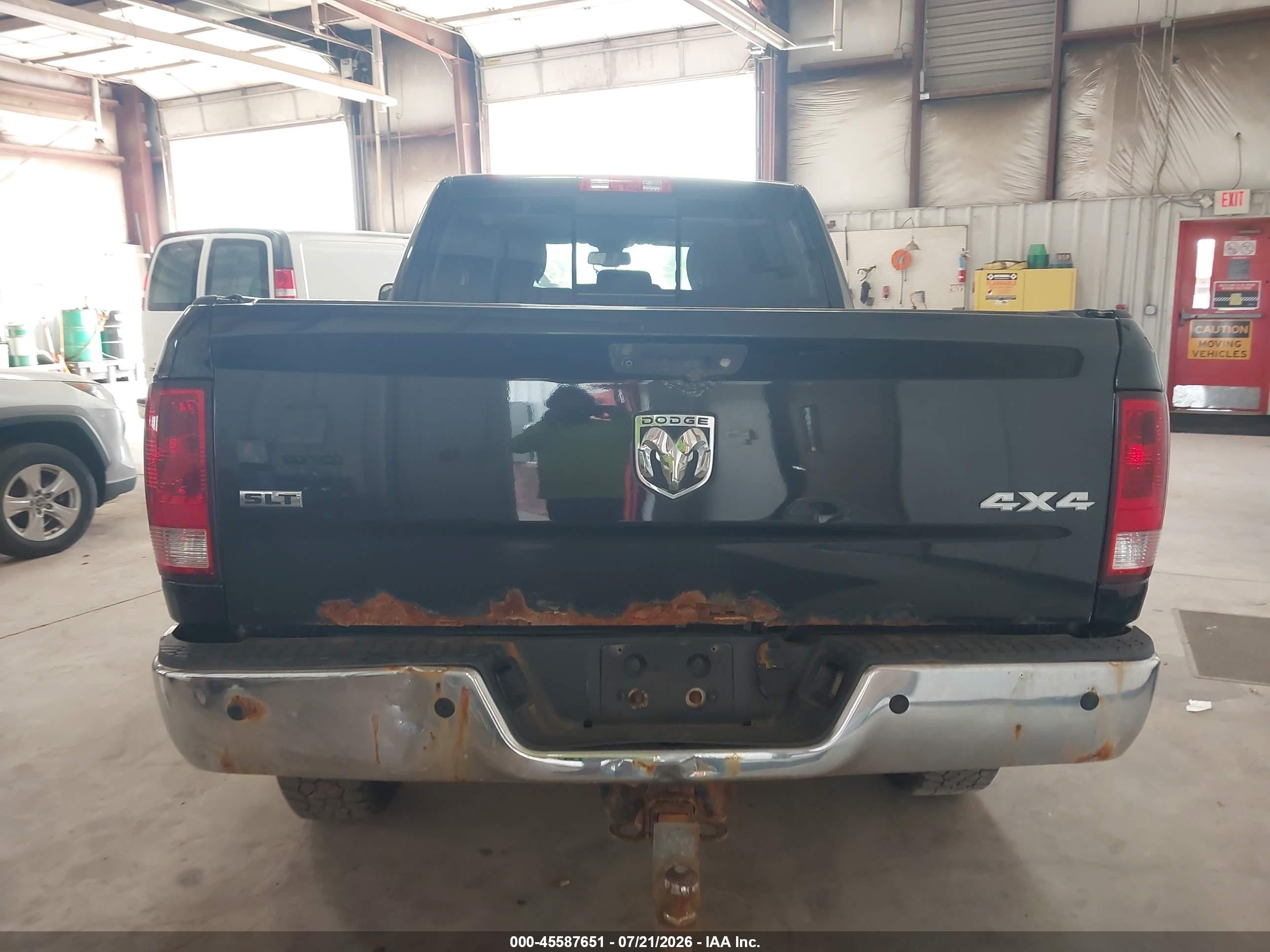 2013 Ram 2500 Outdoorsman Черный vin: 3C6TR5DT1DG535190