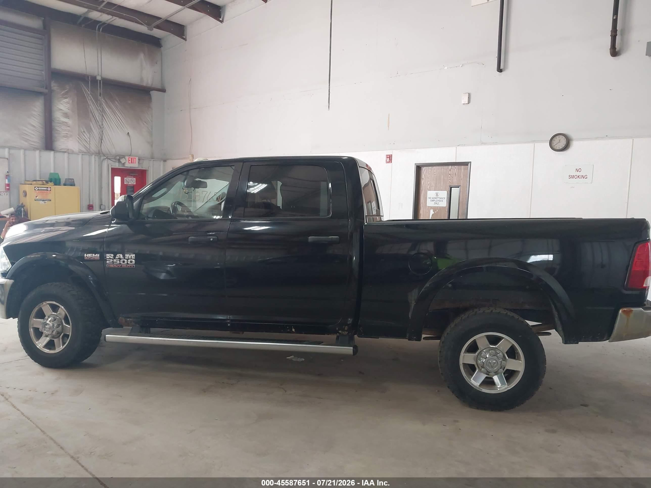 2013 Ram 2500 Outdoorsman Черный vin: 3C6TR5DT1DG535190