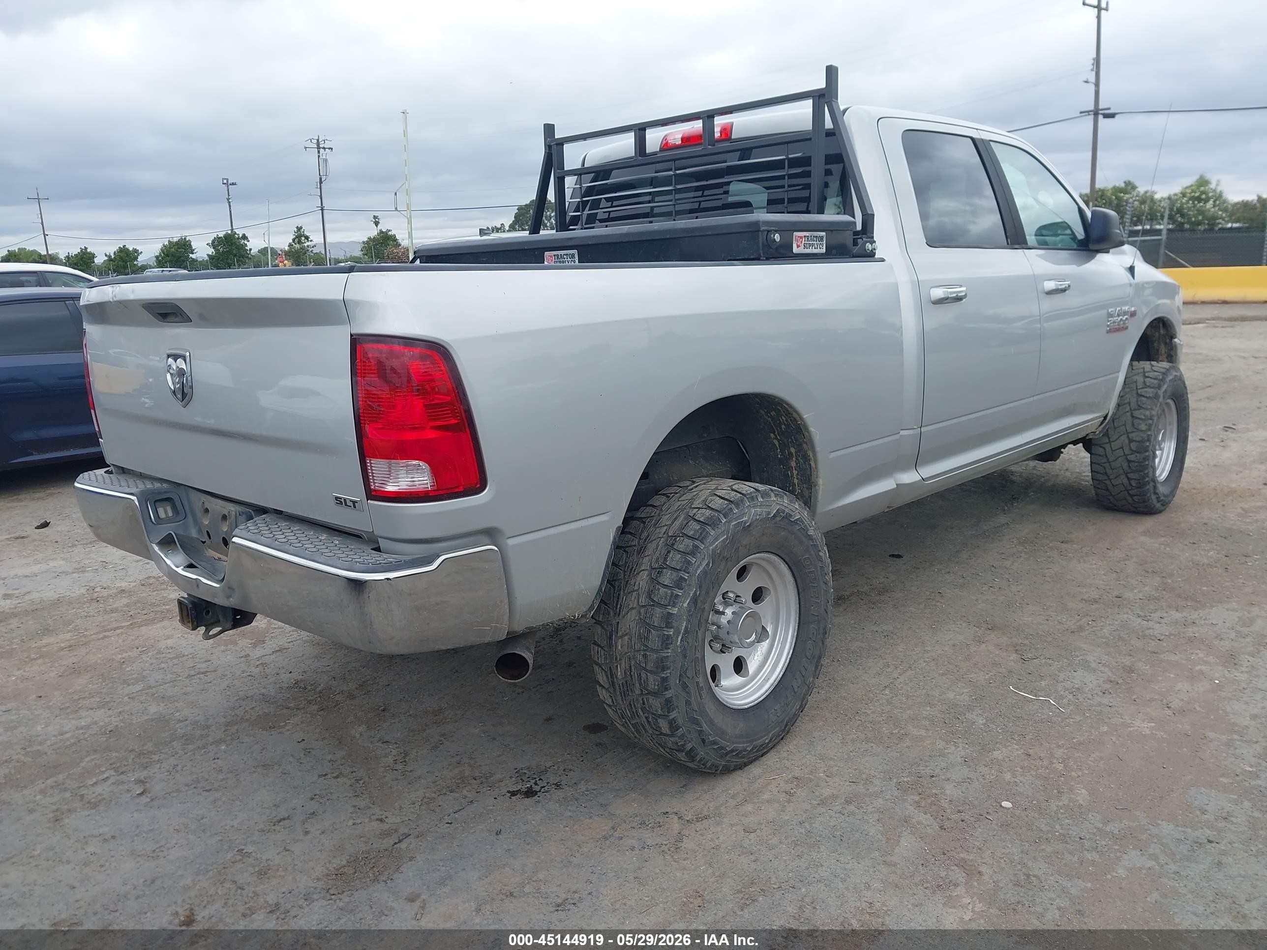 2016 Ram 2500 Slt Gray vin: 3C6TR5DT2GG378984
