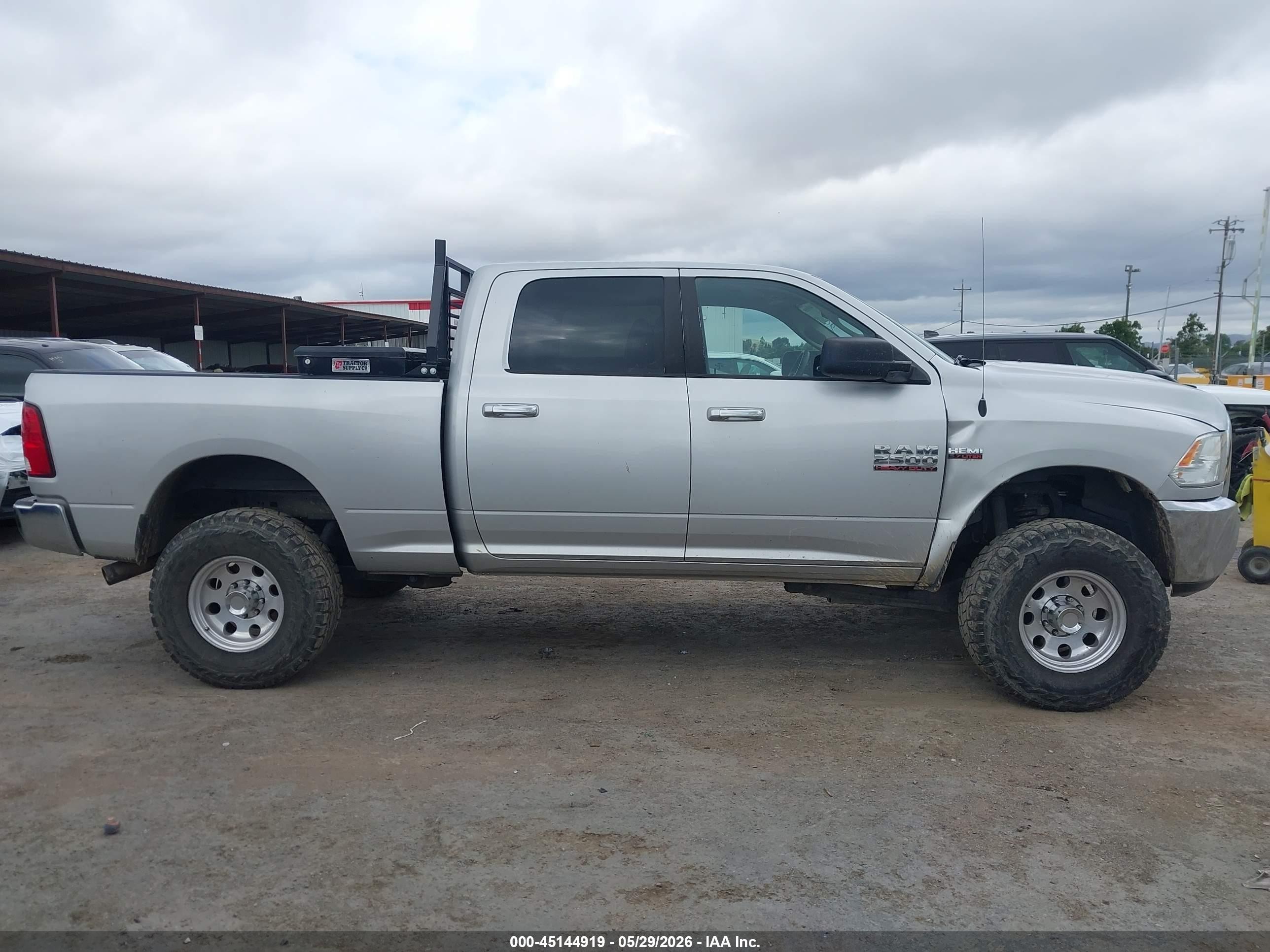 2016 Ram 2500 Slt Gray vin: 3C6TR5DT2GG378984