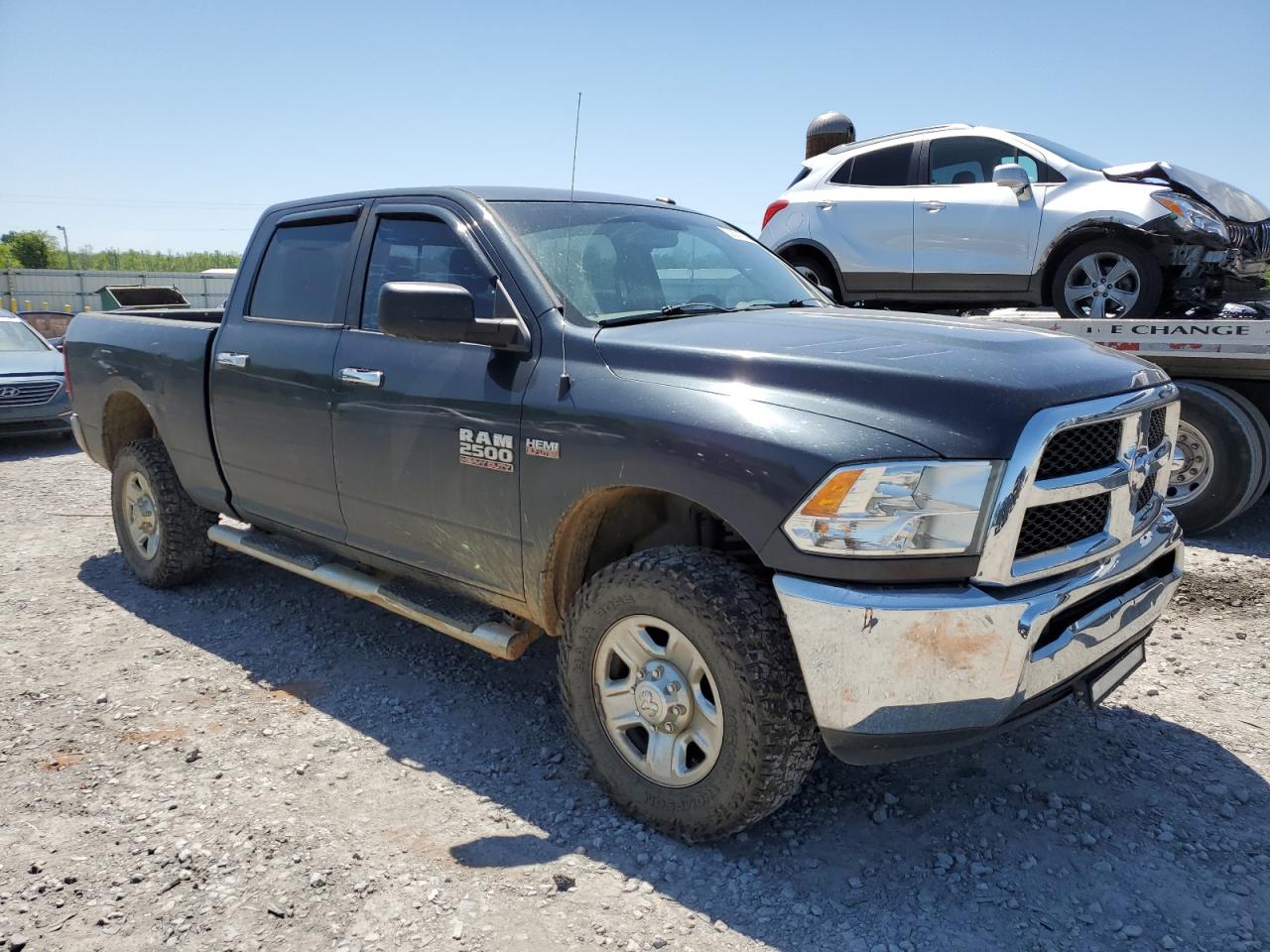 2015 Ram 2500 Slt Black vin: 3C6TR5DT3FG576262