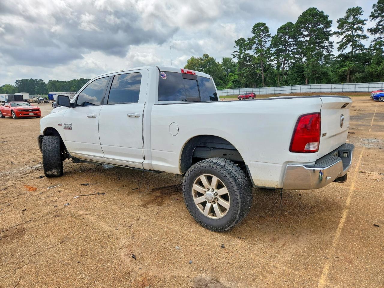 2014 Ram 2500 Slt White vin: 3C6TR5DT4EG236231