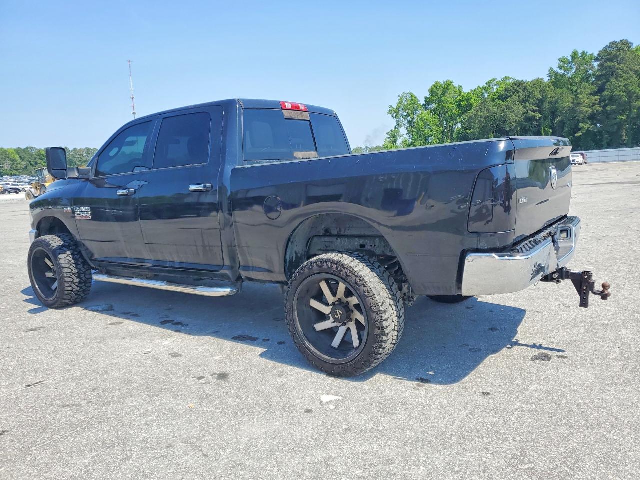 2017 Ram 2500 Slt Черный vin: 3C6TR5DT5HG771914