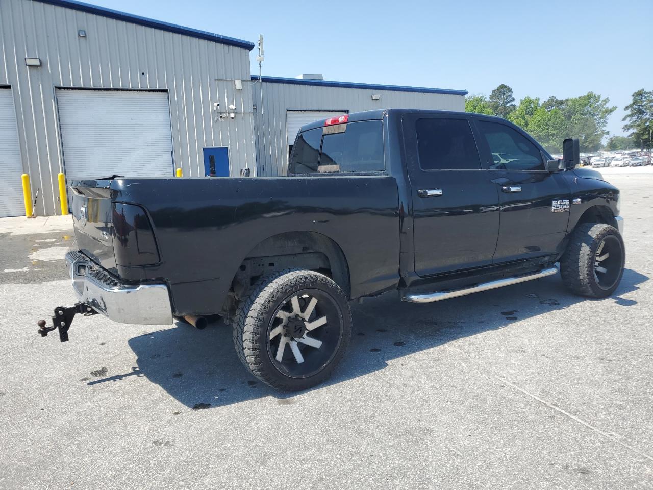 2017 Ram 2500 Slt Черный vin: 3C6TR5DT5HG771914 Damage: Right Rear Door, Heavy Scratch, 1 To 2 Inches