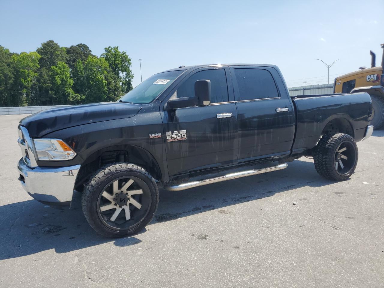 2017 Ram 2500 Slt Черный vin: 3C6TR5DT5HG771914 Damage: Left Front Fender, Heavy Scratch, 5 To 6 Inches