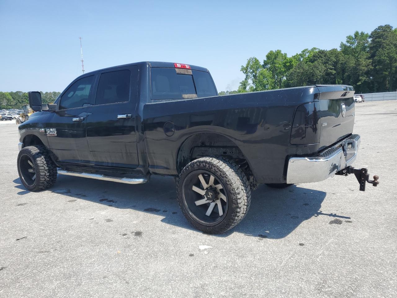 2017 Ram 2500 Slt Черный vin: 3C6TR5DT5HG771914 Damage: Left Bed Side, Dent(S) W/ Paint Dmg, 7 To 8 Inches
