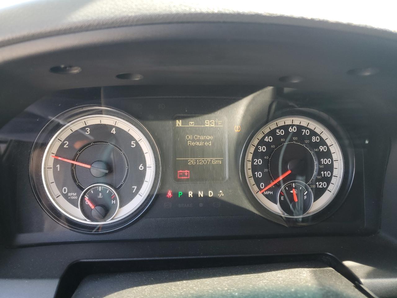 2017 Ram 2500 Slt Черный vin: 3C6TR5DT5HG771914 Damage: Warning Light - Electrical, On, Unacceptable