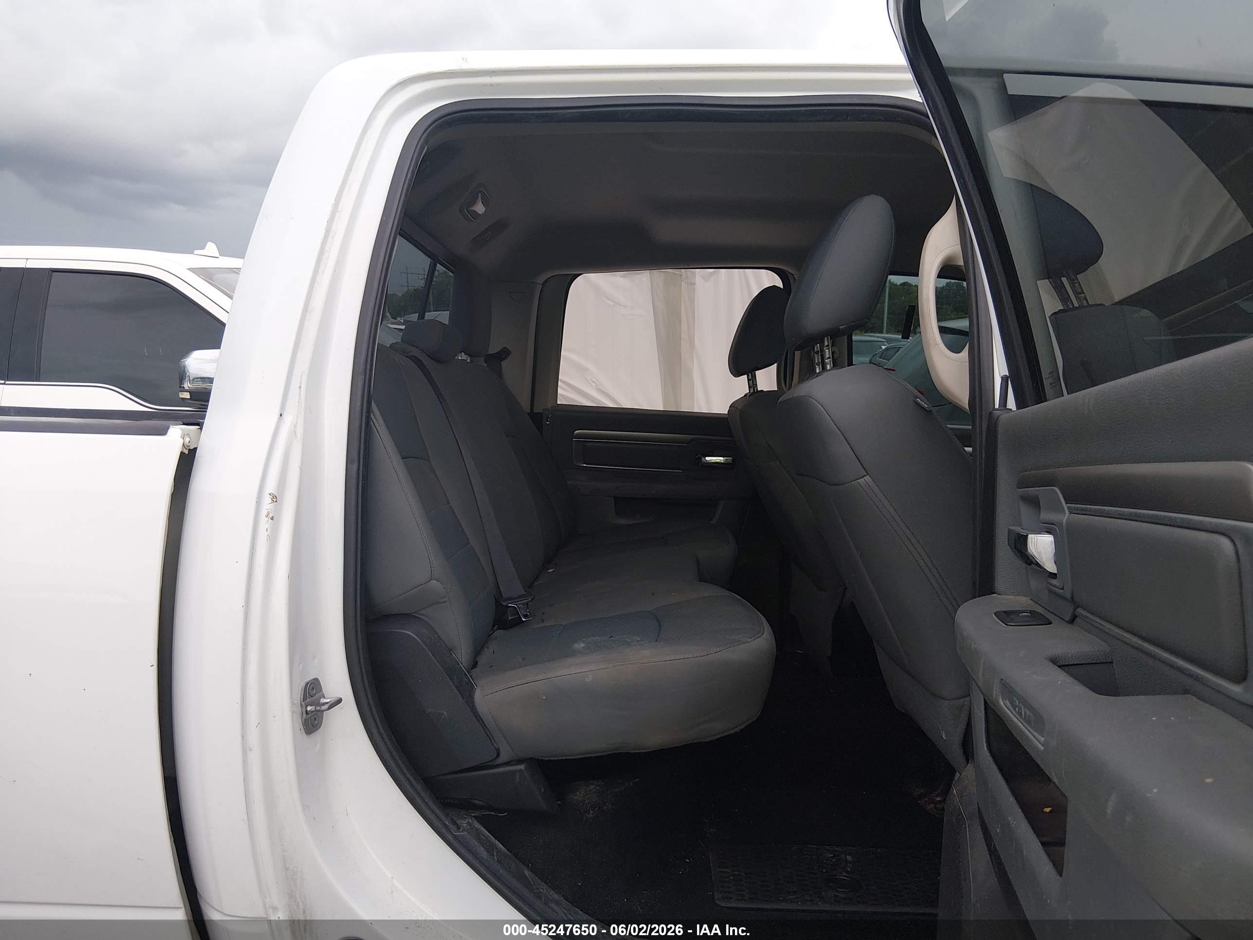 2014 Ram 2500 Slt White vin: 3C6TR5DT8EG188152