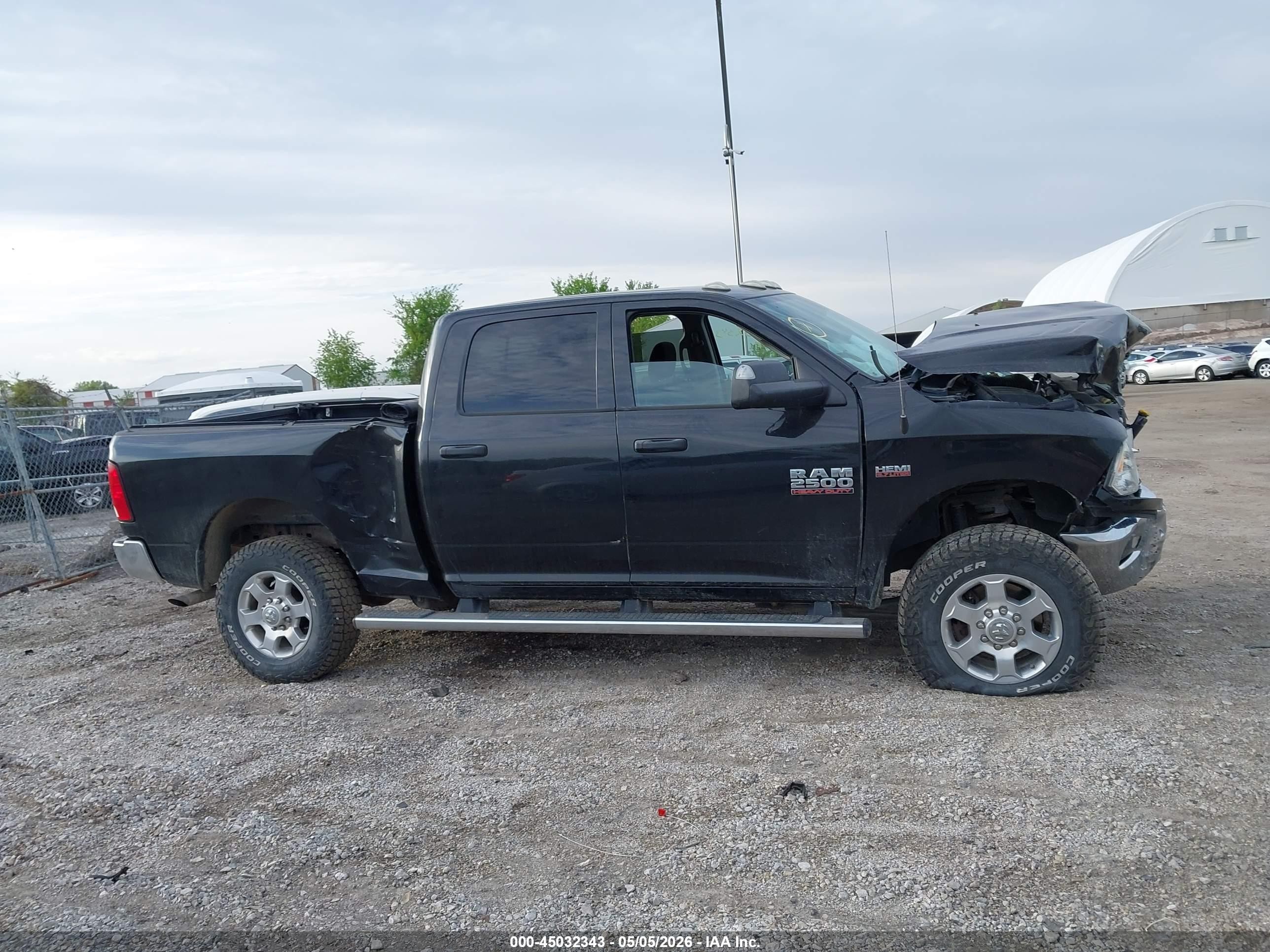 2016 Ram 2500 Big Horn Black vin: 3C6TR5DT8GG118458
