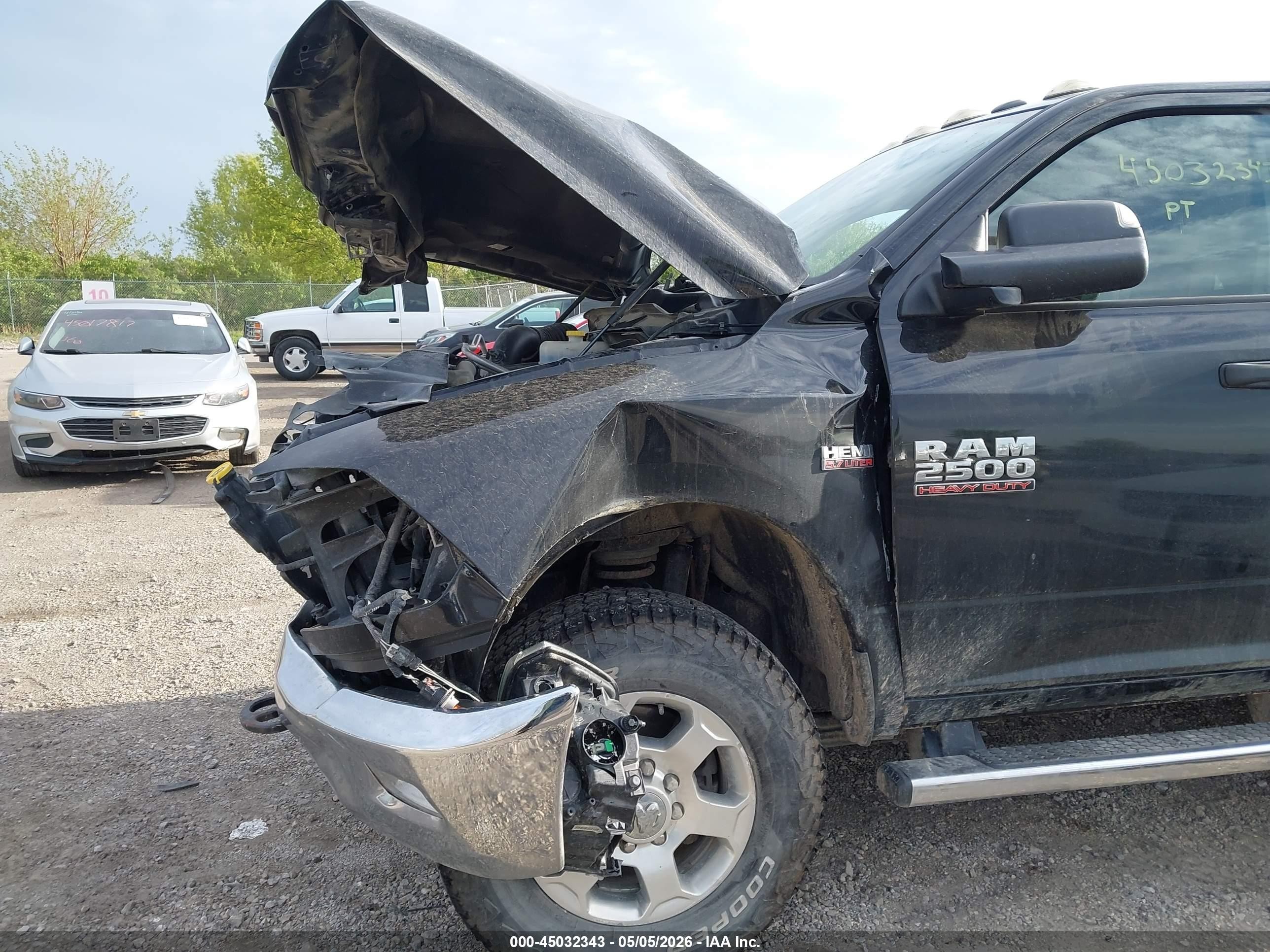 2016 Ram 2500 Big Horn Black vin: 3C6TR5DT8GG118458