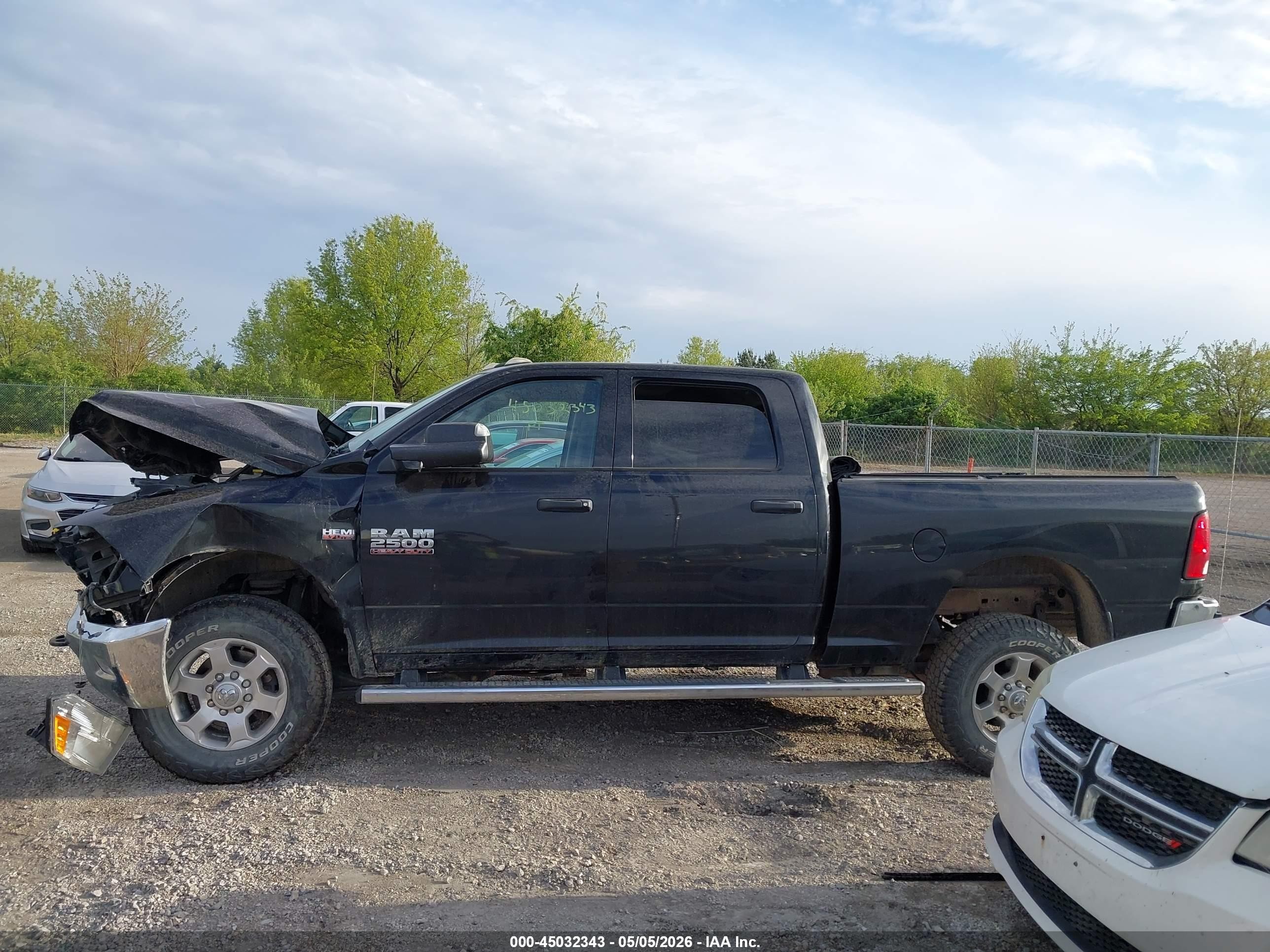 2016 Ram 2500 Big Horn Black vin: 3C6TR5DT8GG118458