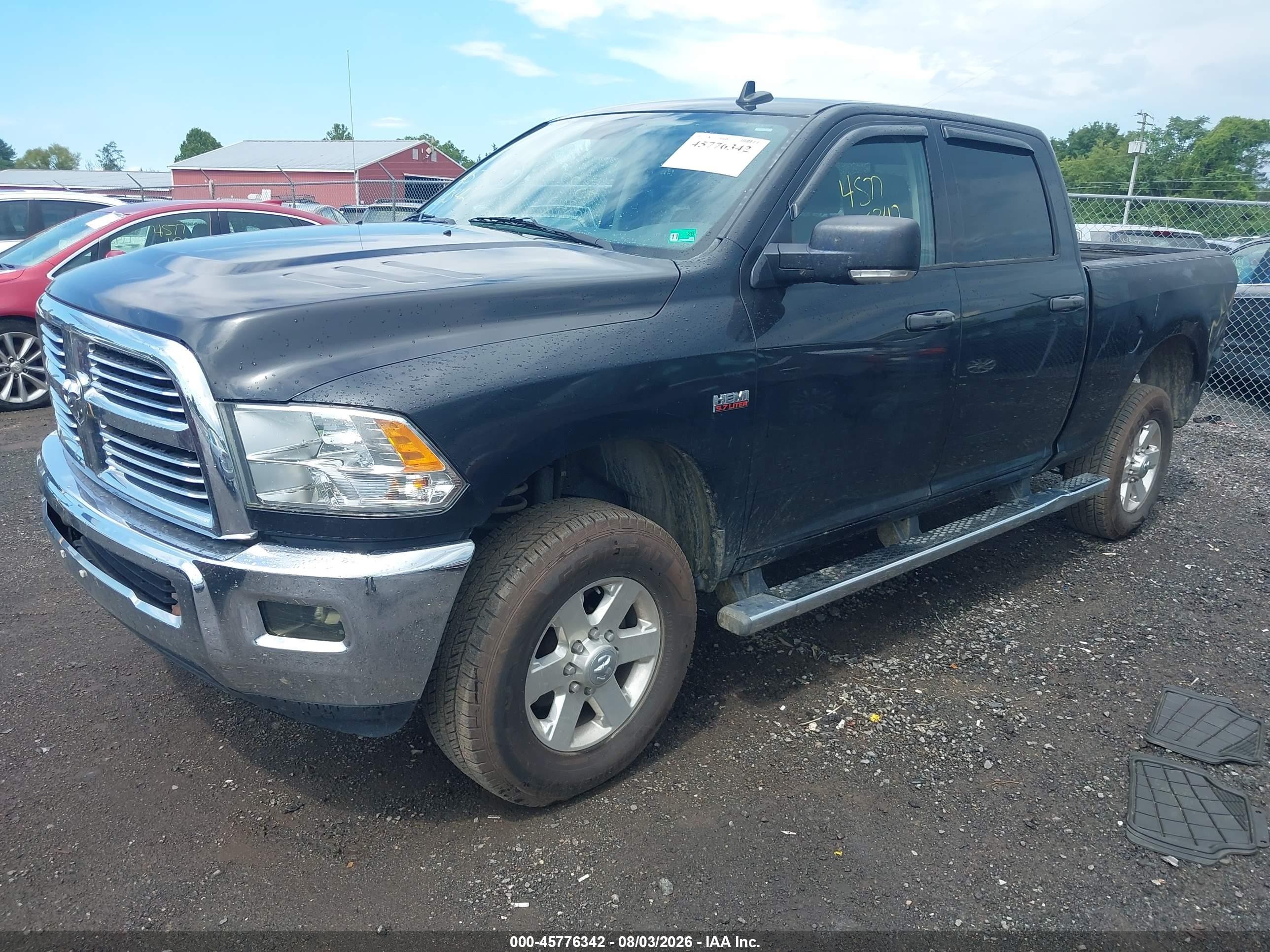 2015 Ram 2500 Big Horn Black vin: 3C6TR5DT9FG640109