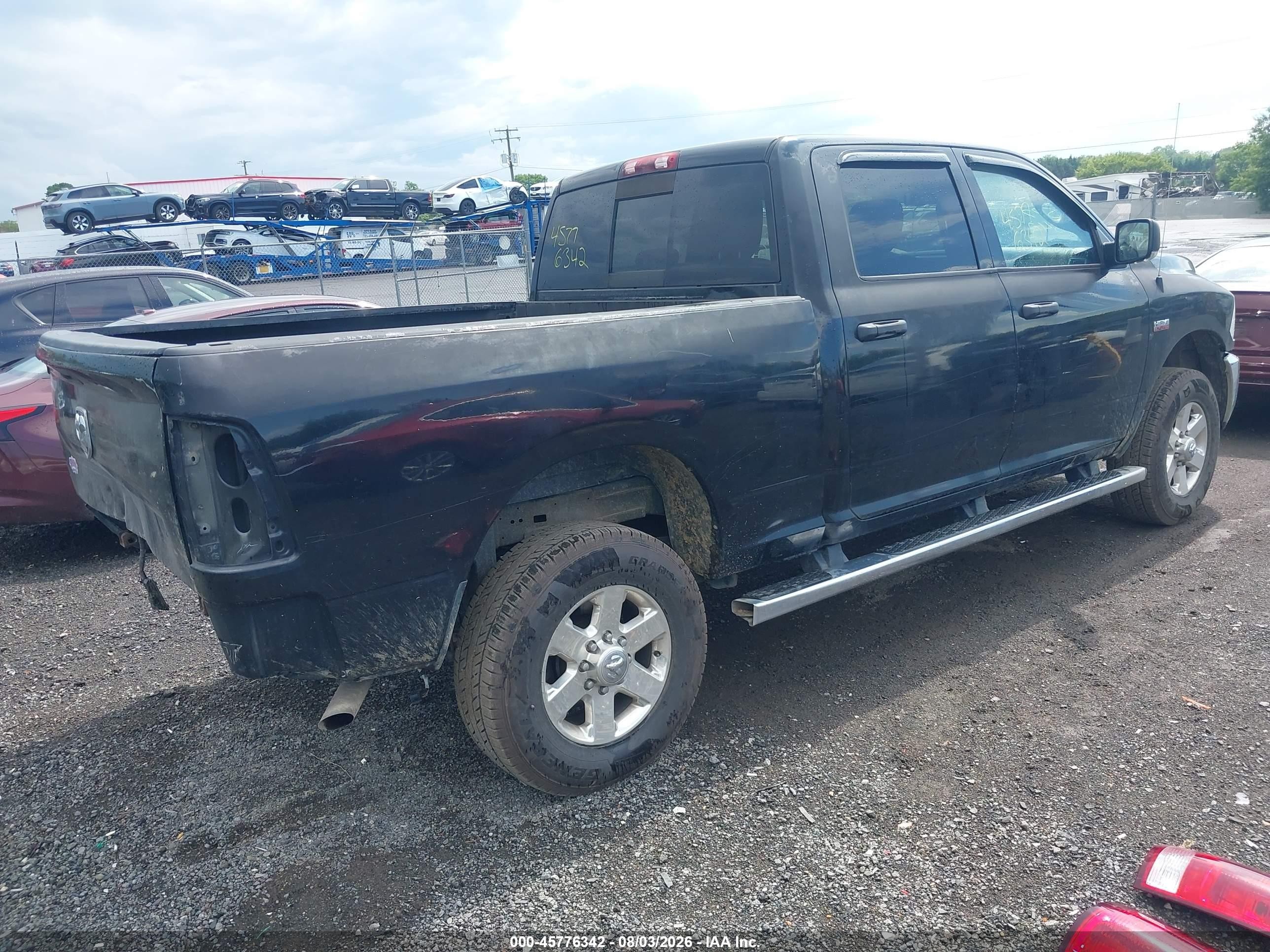 2015 Ram 2500 Big Horn Black vin: 3C6TR5DT9FG640109