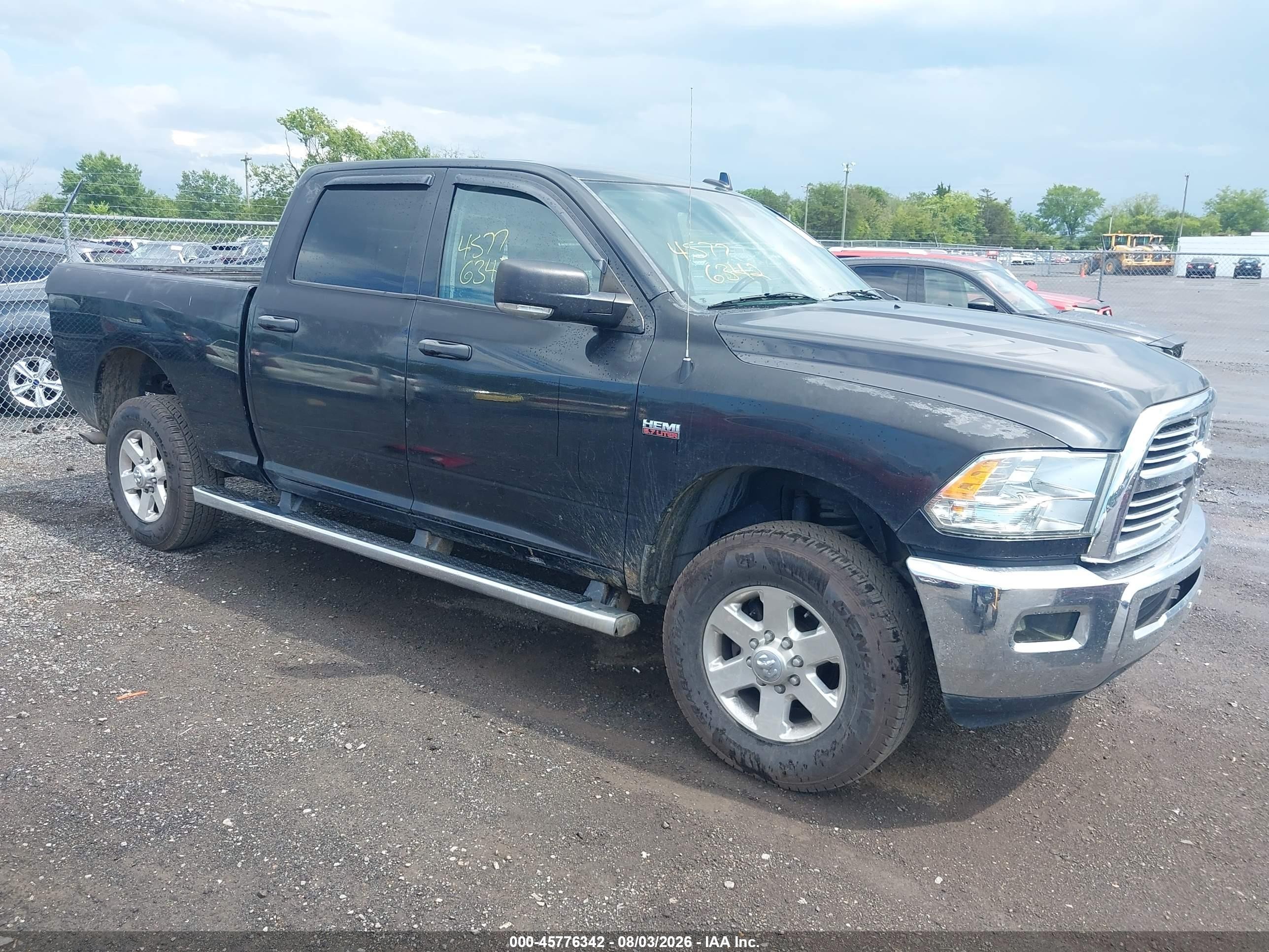 2015 Ram 2500 Big Horn Black vin: 3C6TR5DT9FG640109