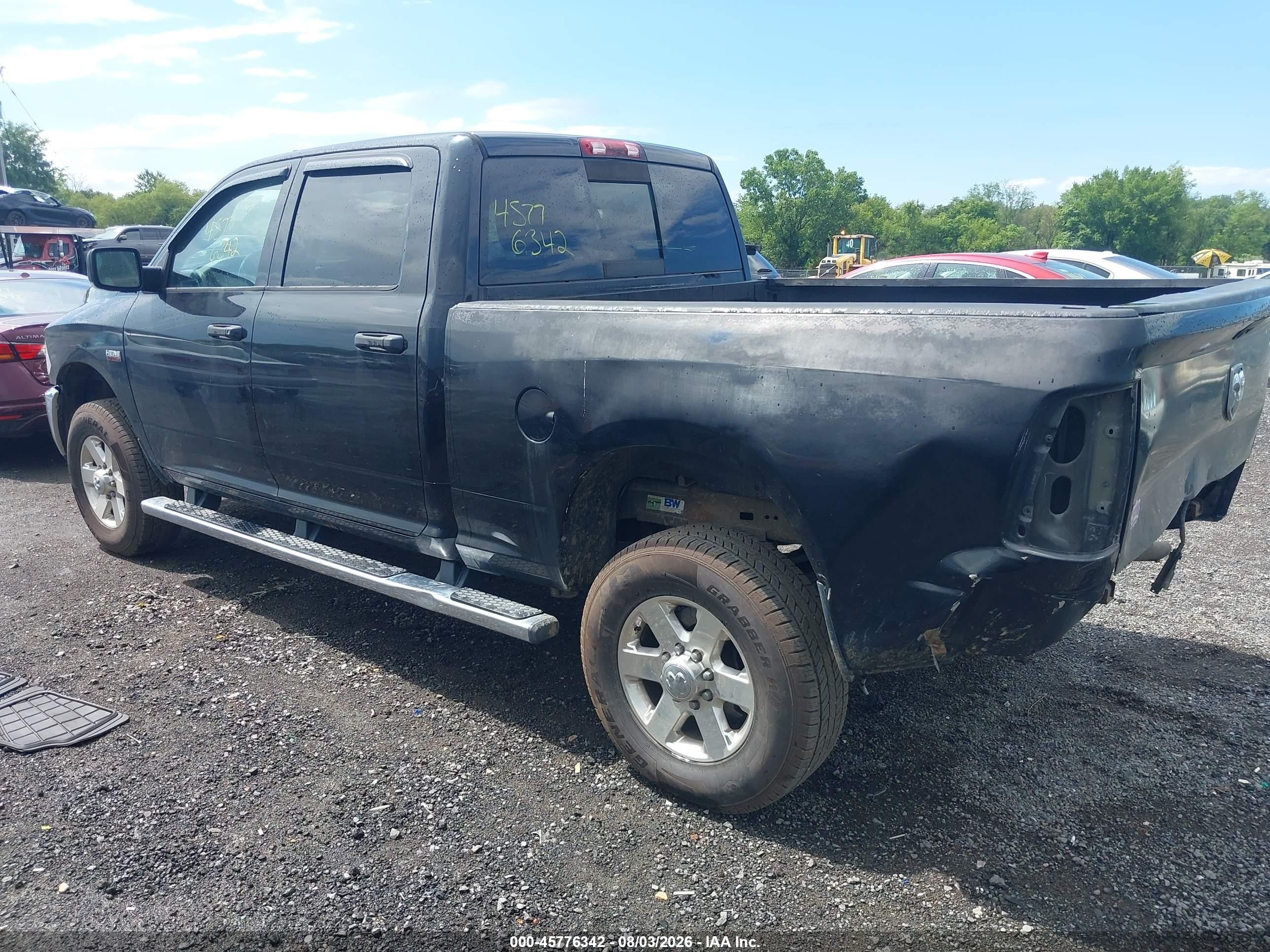 2015 Ram 2500 Big Horn Black vin: 3C6TR5DT9FG640109