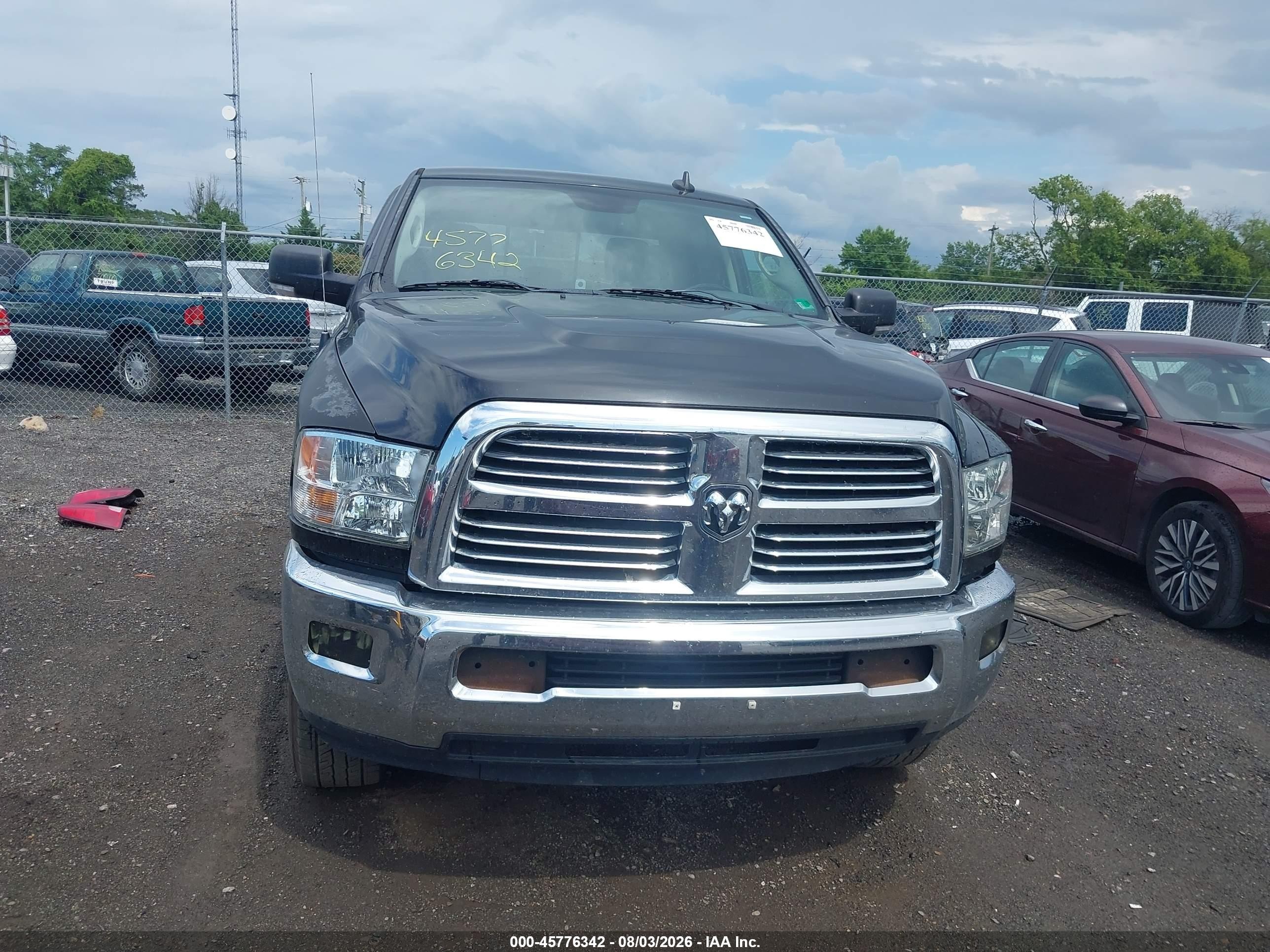 2015 Ram 2500 Big Horn Black vin: 3C6TR5DT9FG640109