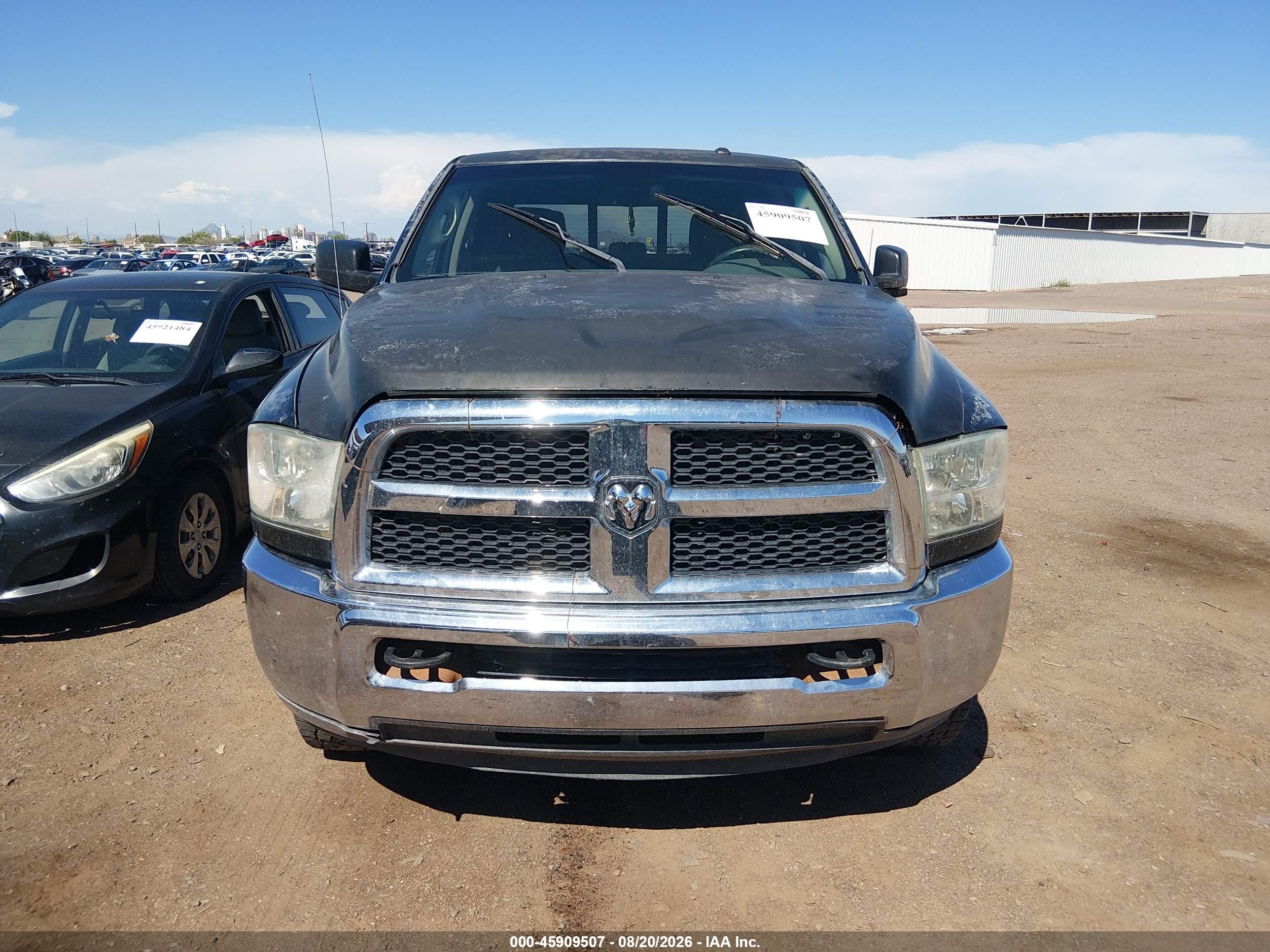 2013 Ram 2500 Slt Черный vin: 3C6TR5DTXDG568656