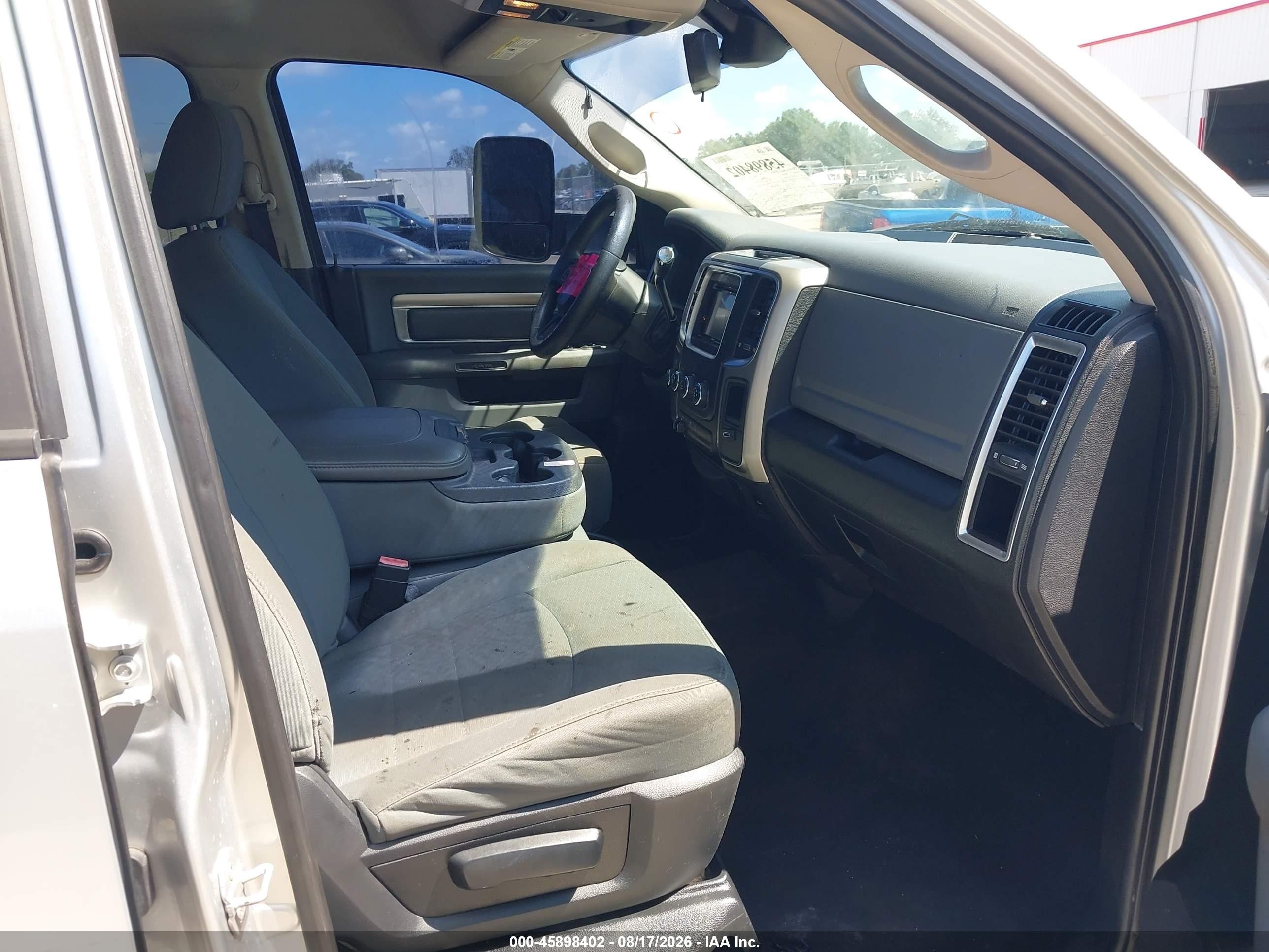 2014 Ram 2500 Slt Серебряный vin: 3C6TR5DTXEG205811