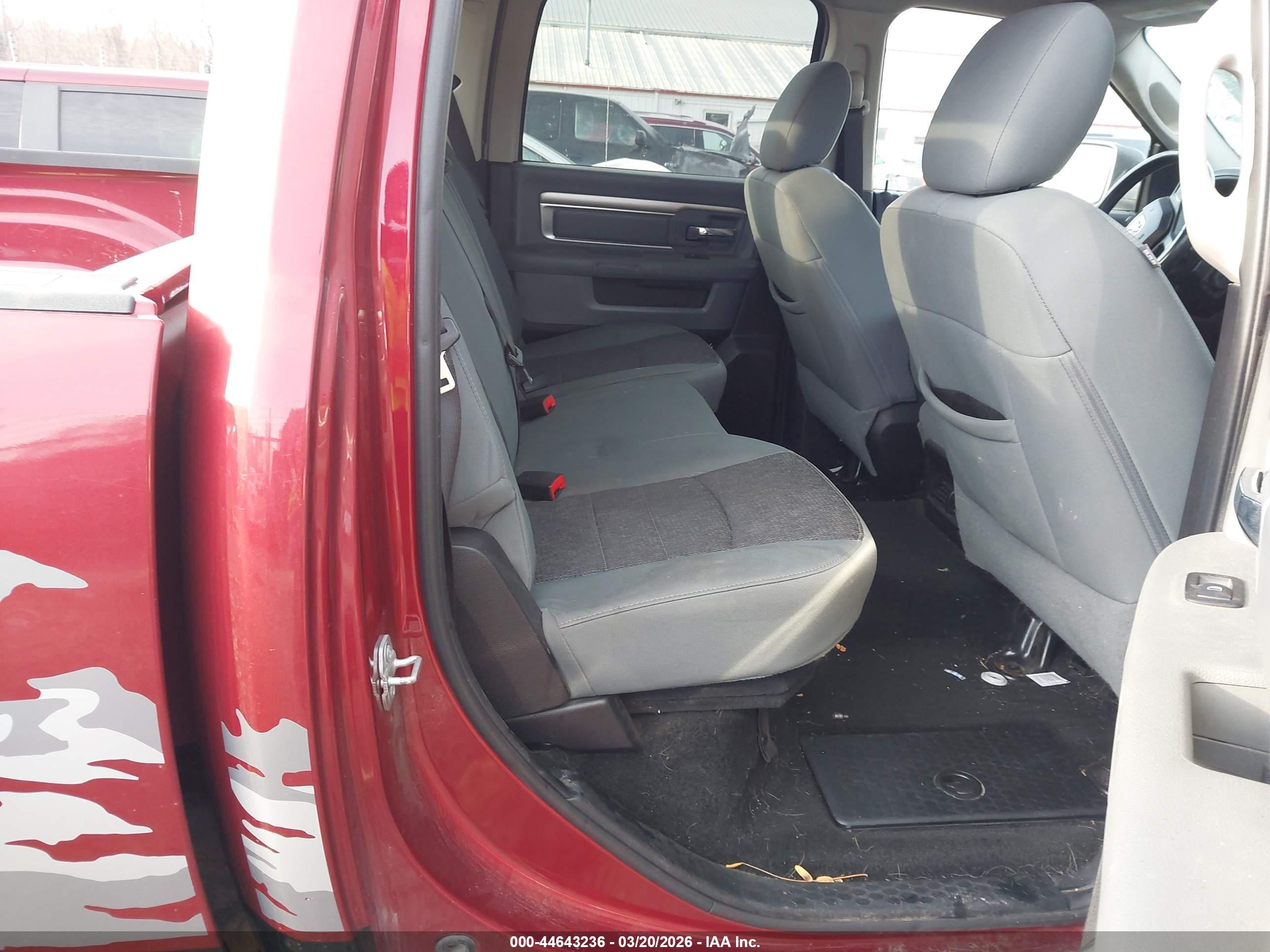 2015 Ram 2500 Power Wagon Red vin: 3C6TR5EJ1FG557075
