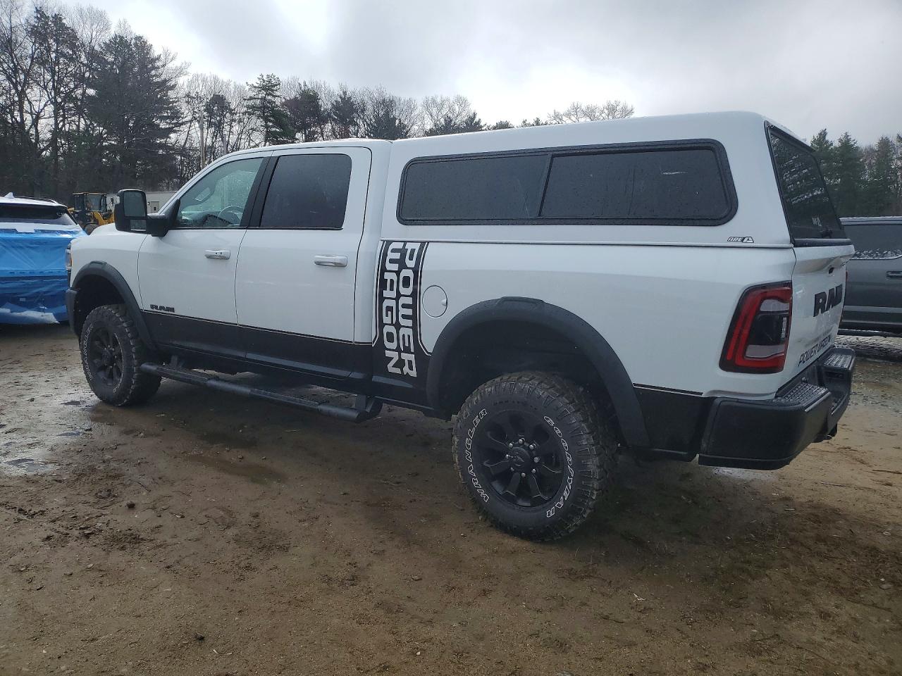 2024 Ram 2500 Powerwagon White vin: 3C6TR5EJ4RG162957