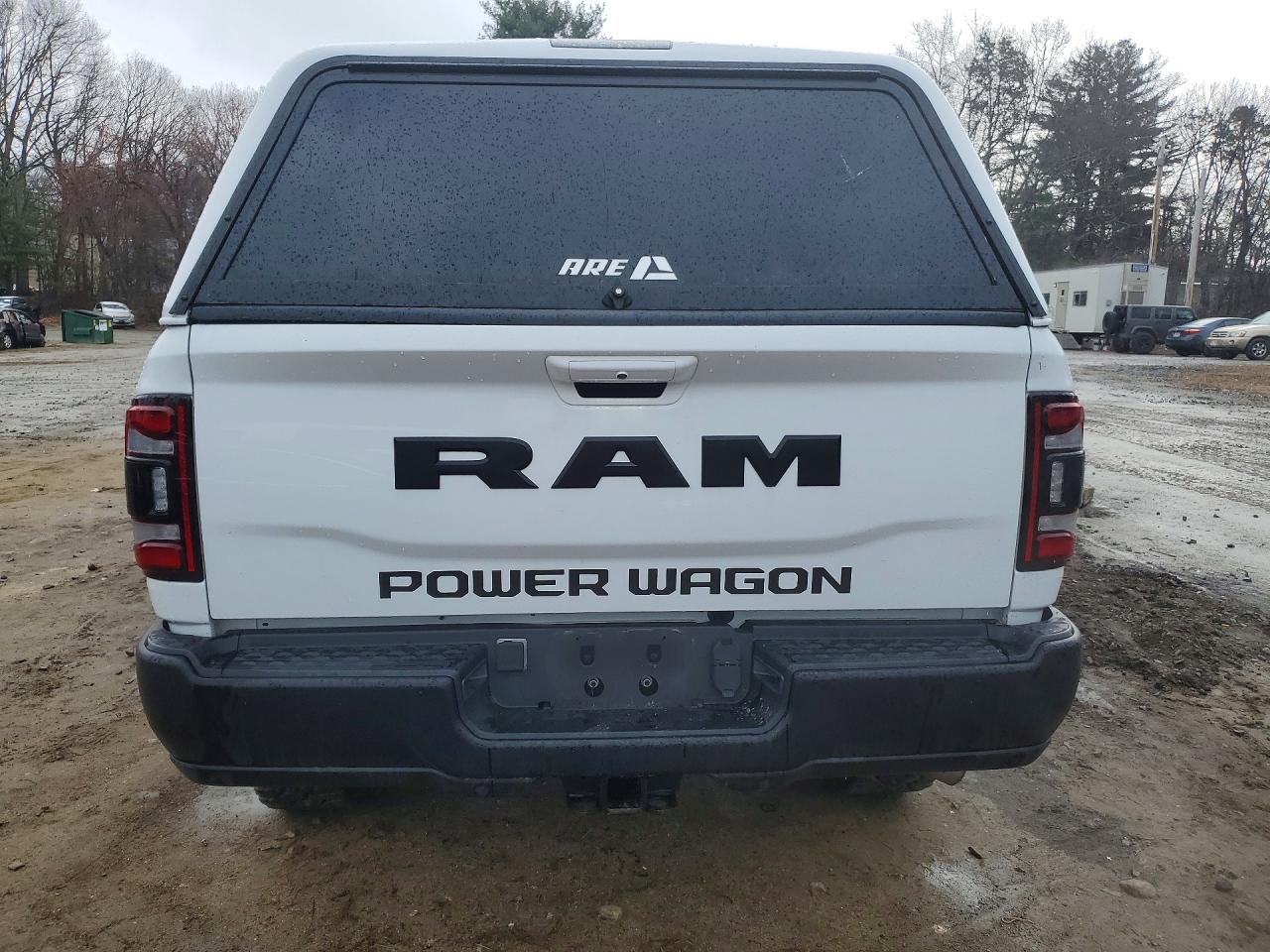 2024 Ram 2500 Powerwagon White vin: 3C6TR5EJ4RG162957