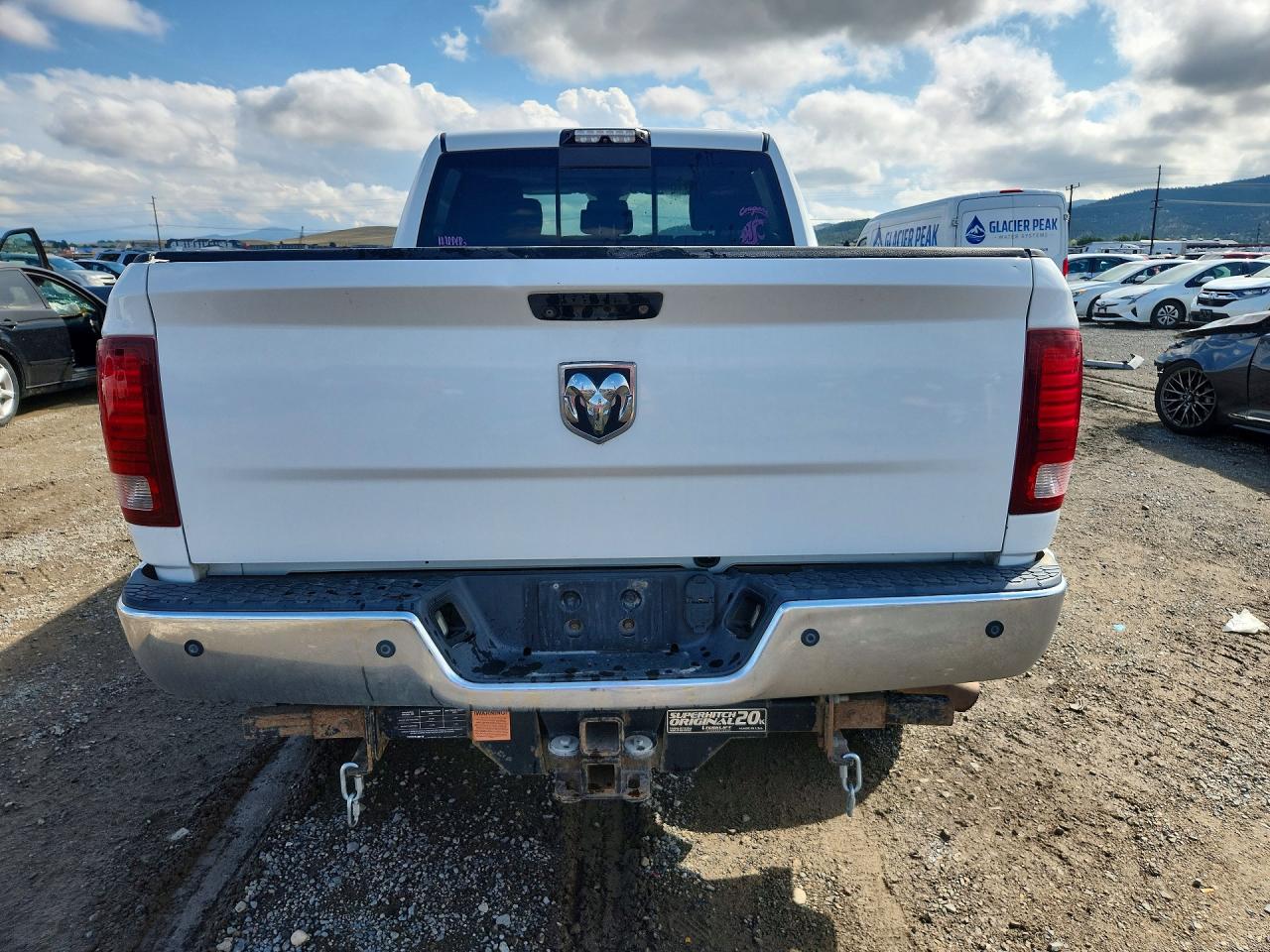 2014 Ram 2500 Powerwagon White vin: 3C6TR5EJ7EG308570