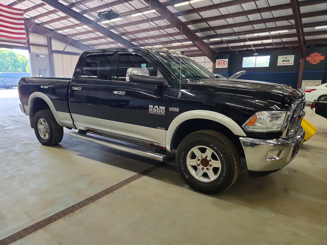 2013 Ram 2500 Laramie Black vin: 3C6TR5FT0DG517390