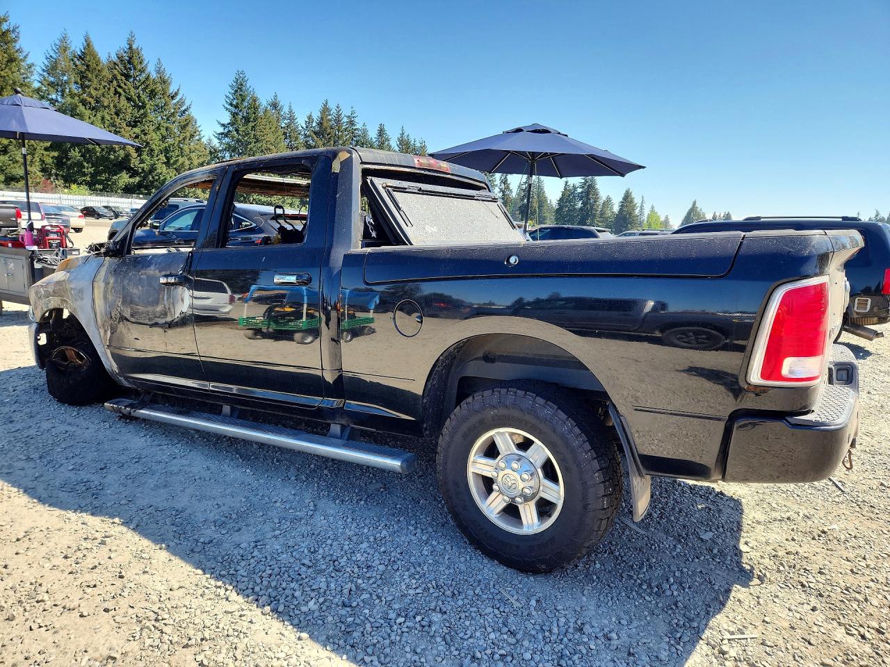 2013 Ram 2500 Longhorn Black vin: 3C6TR5GT9DG605112