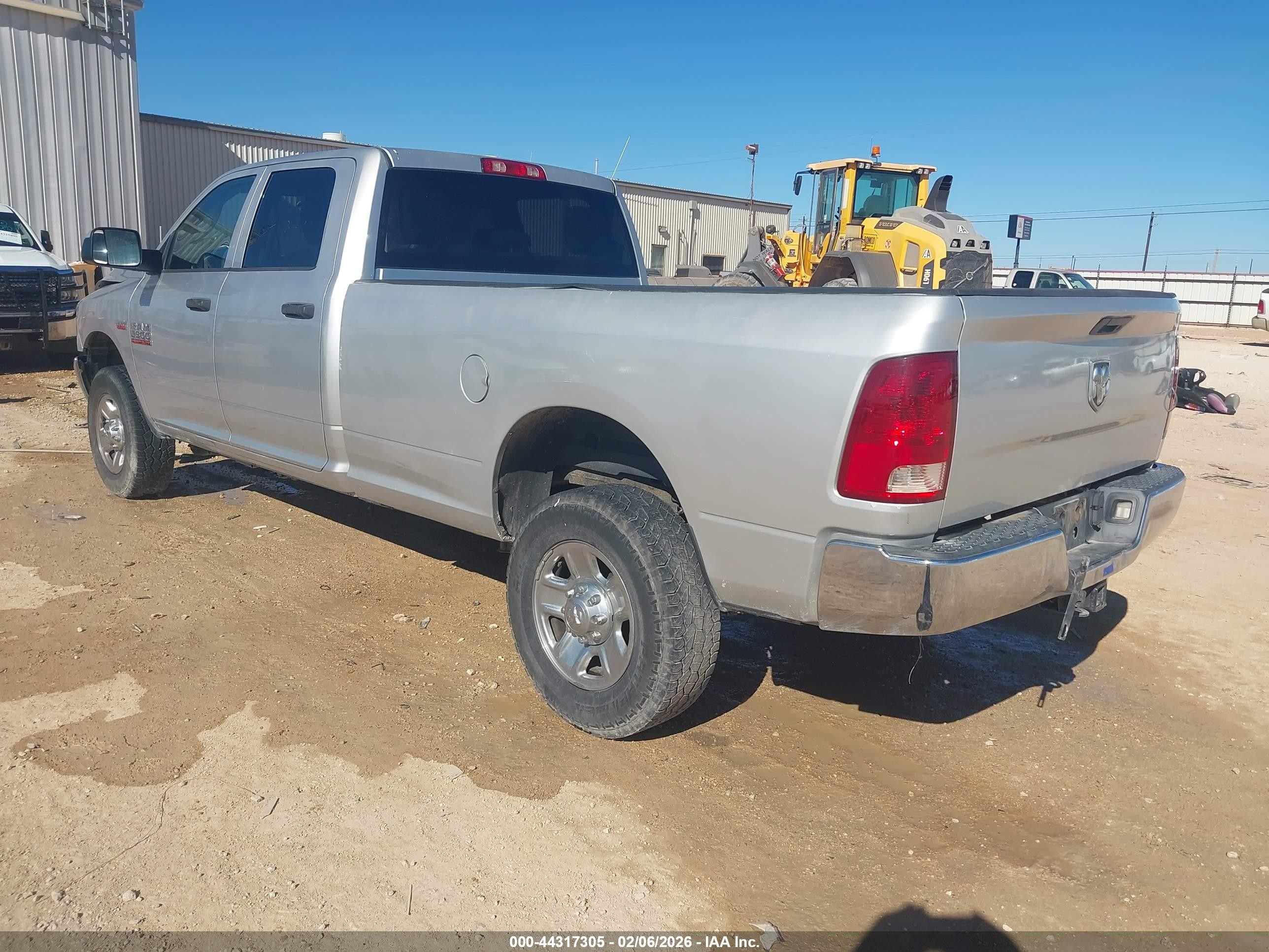 2014 Ram 2500 Tradesman Silver vin: 3C6TR5HT2EG304777
