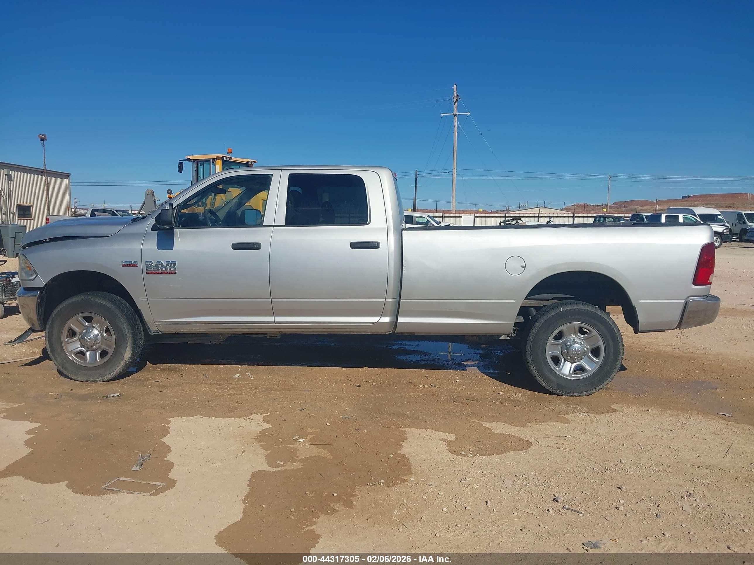 2014 Ram 2500 Tradesman Silver vin: 3C6TR5HT2EG304777