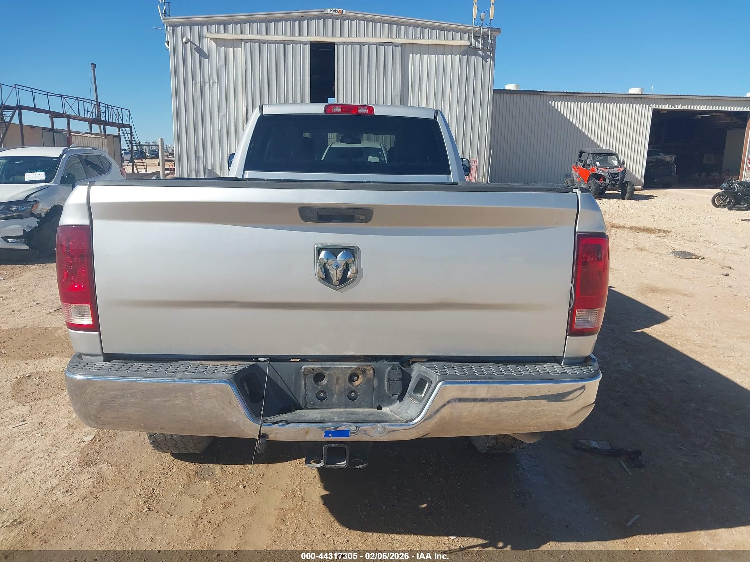 2014 Ram 2500 Tradesman Silver vin: 3C6TR5HT2EG304777