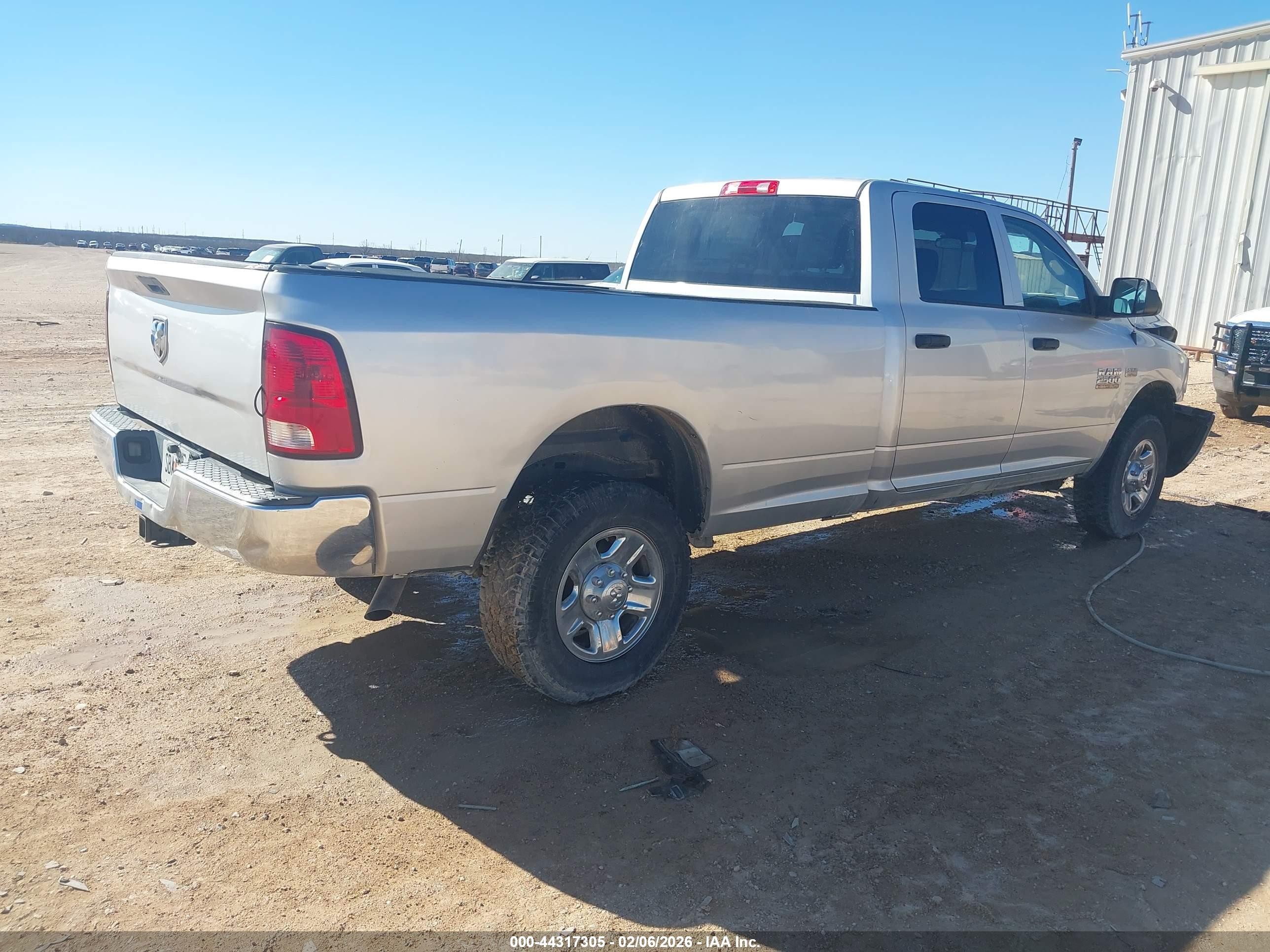 2014 Ram 2500 Tradesman Silver vin: 3C6TR5HT2EG304777