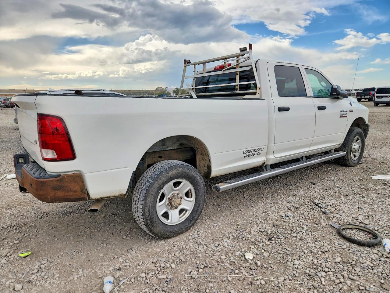 2014 Ram 2500 St White vin: 3C6TR5HT5EG120952