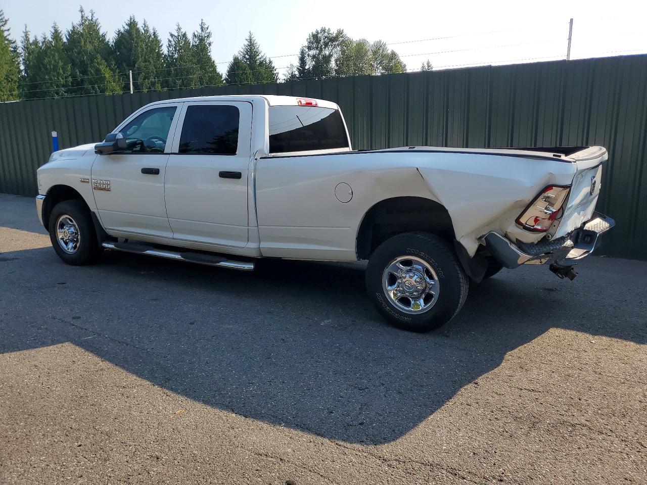 2013 Ram 2500 St Белый vin: 3C6TR5HT6DG583469