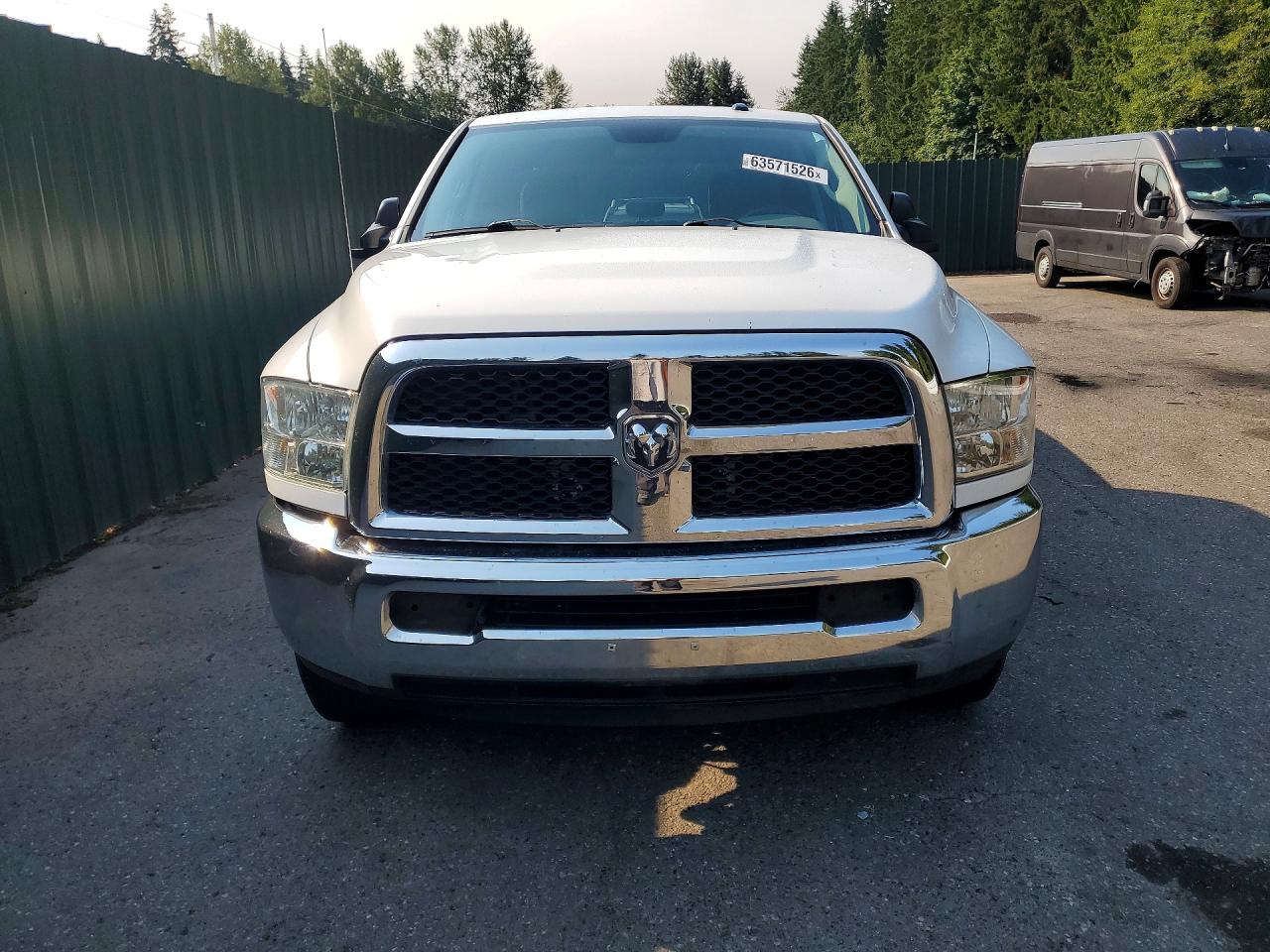 2013 Ram 2500 St Белый vin: 3C6TR5HT6DG583469