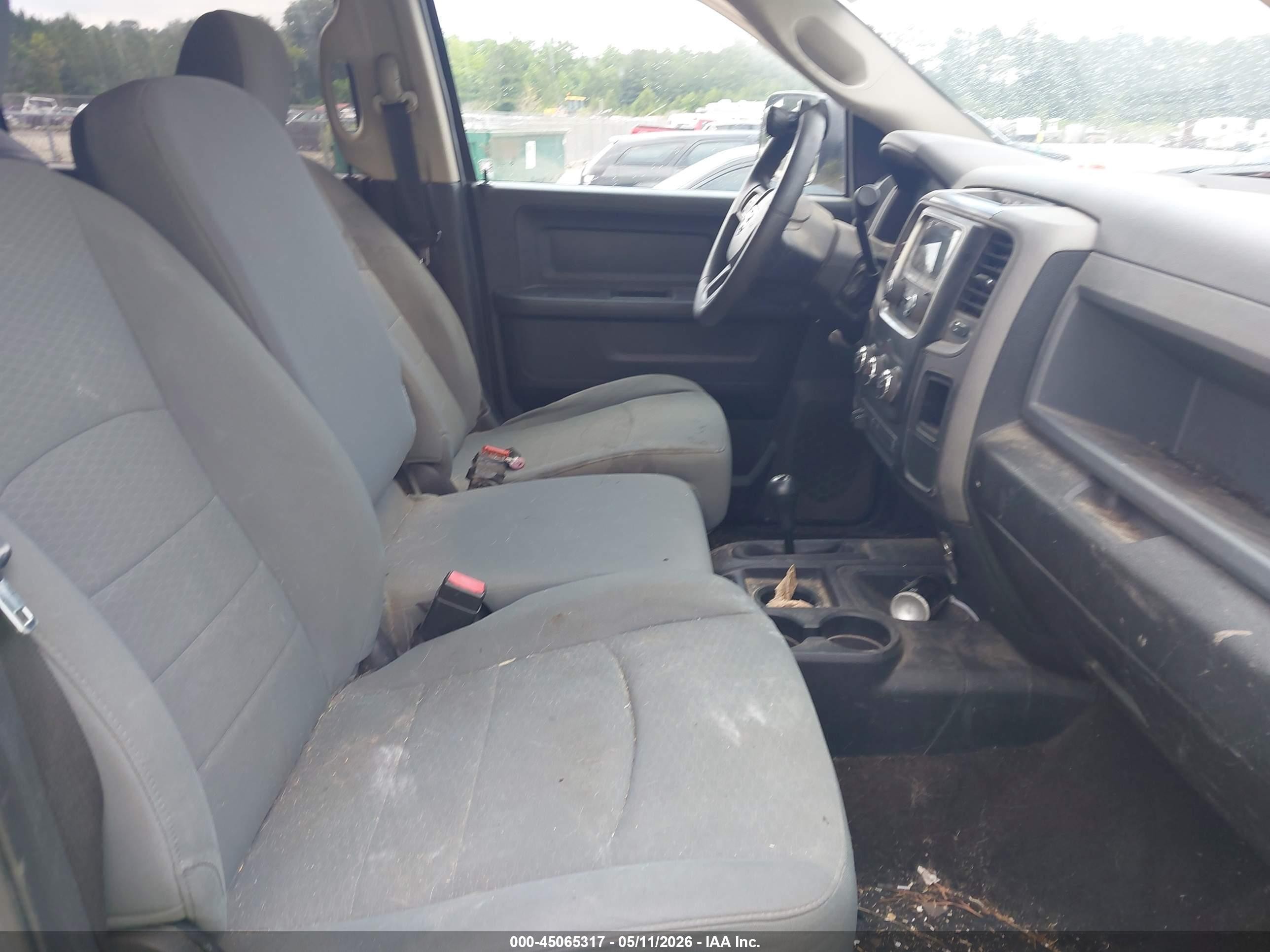 2013 Ram 2500 Tradesman White vin: 3C6TR5HT8DG530174