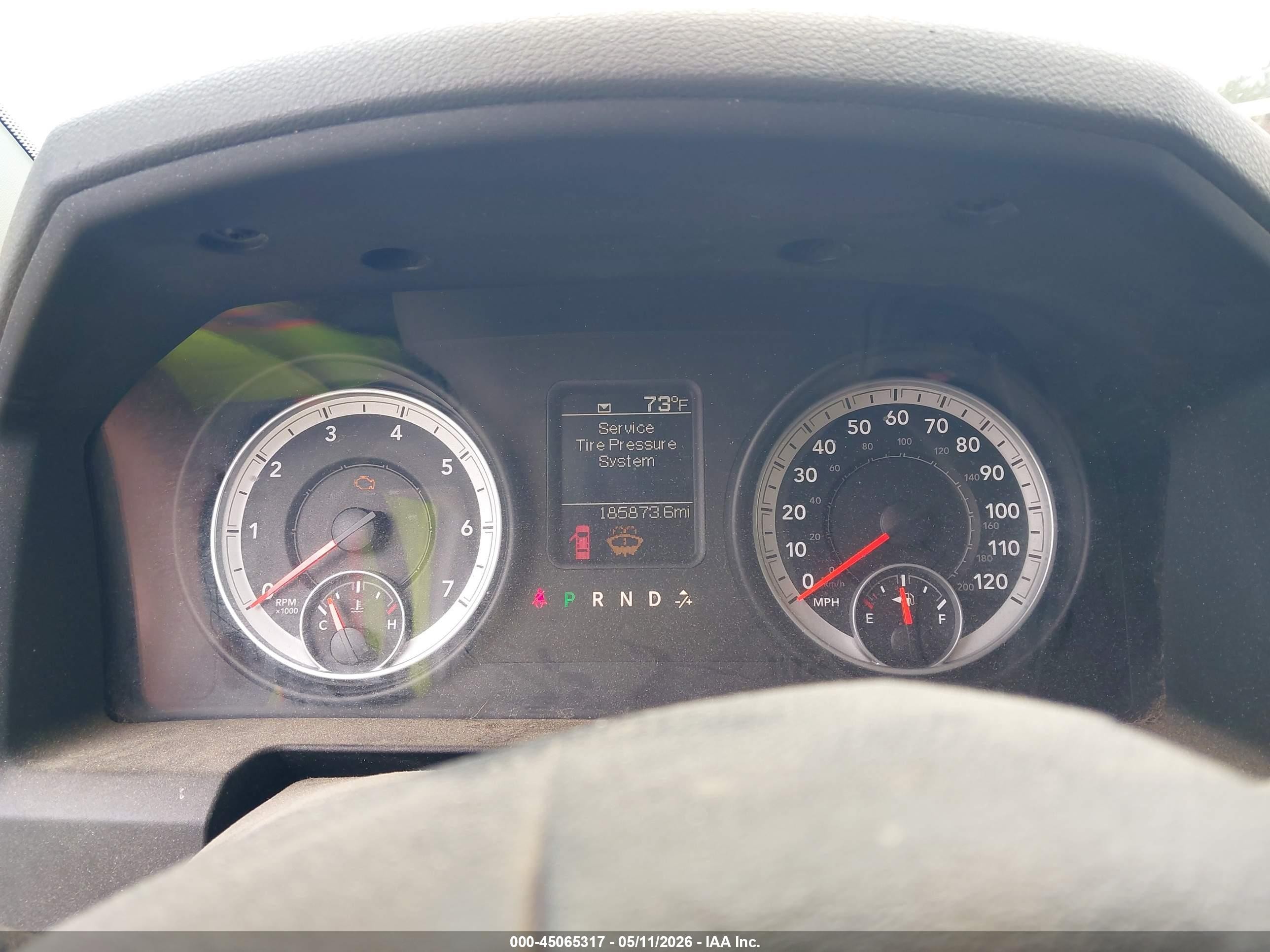 2013 Ram 2500 Tradesman White vin: 3C6TR5HT8DG530174