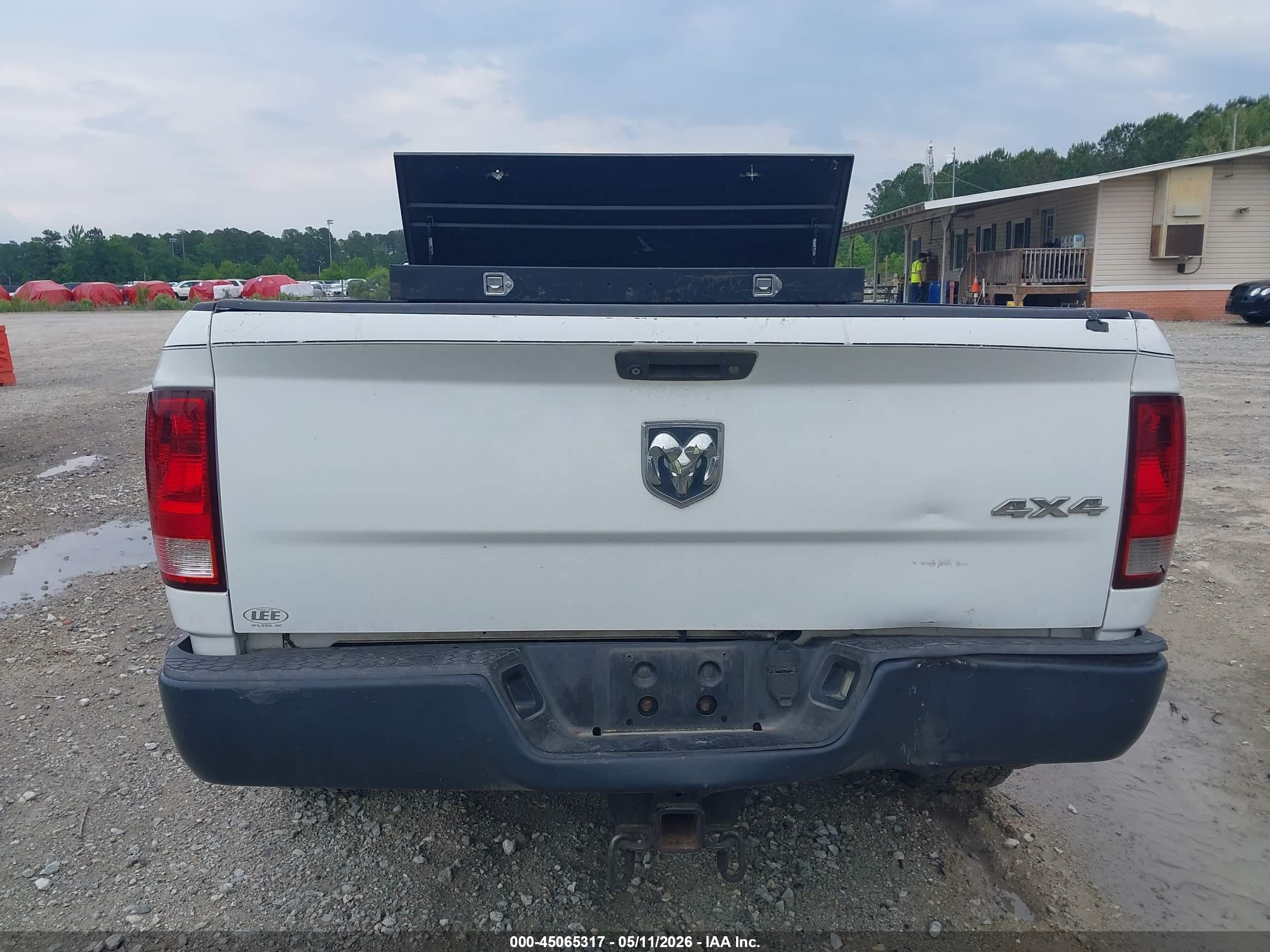 2013 Ram 2500 Tradesman White vin: 3C6TR5HT8DG530174